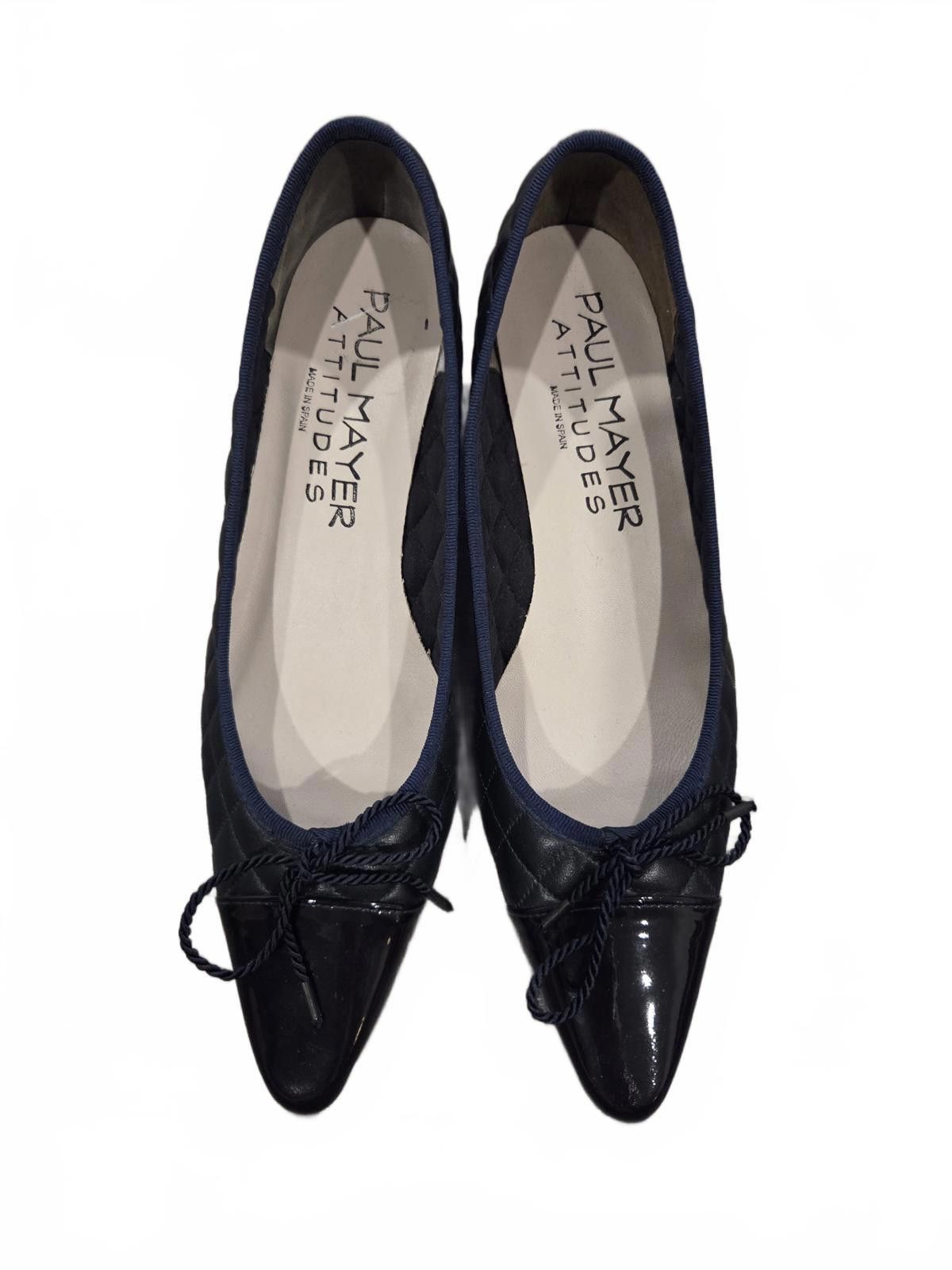 Other Paul Mayer Attitudes Quilted Cap Toe Pump NIB (New) Size US 7.5 / IT 37.5 - 7 Thumbnail