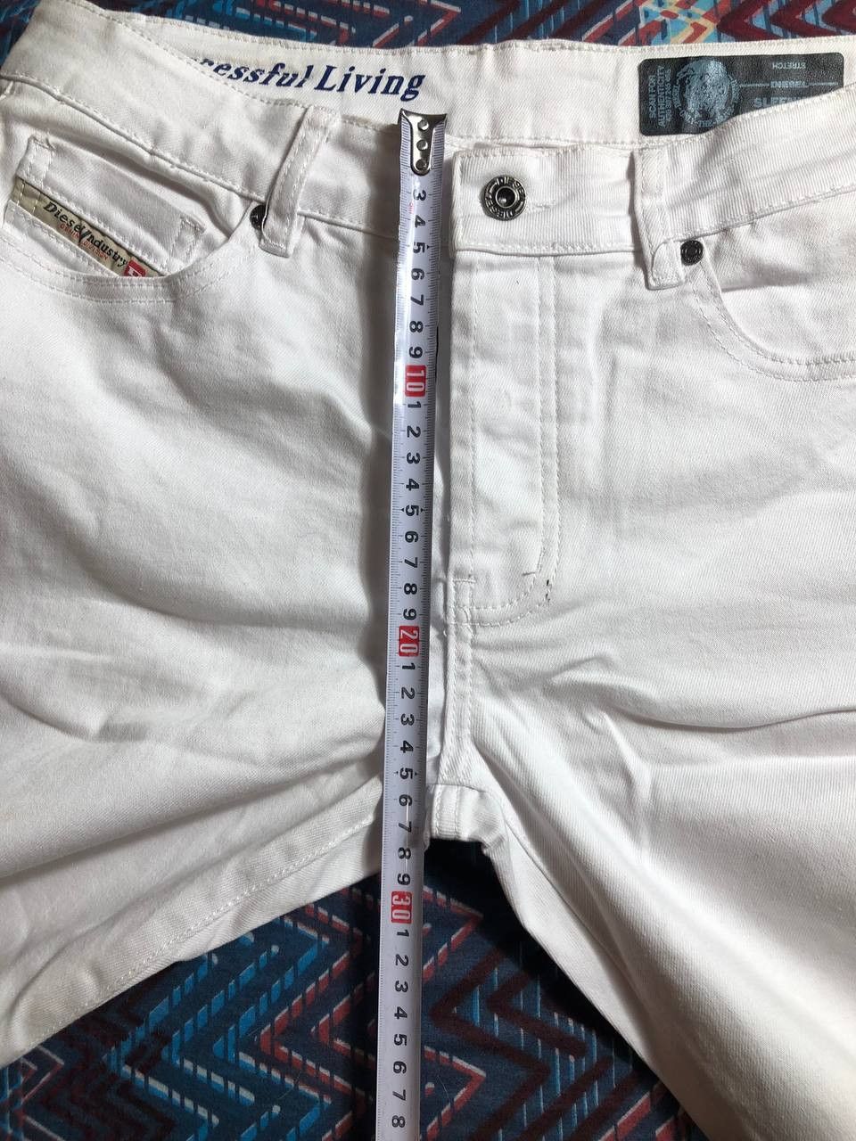Japanese Brand Crazy Crash Dirty Baggy Faded Jean Japan Avant Garde Style Size US 33 - 19 Thumbnail