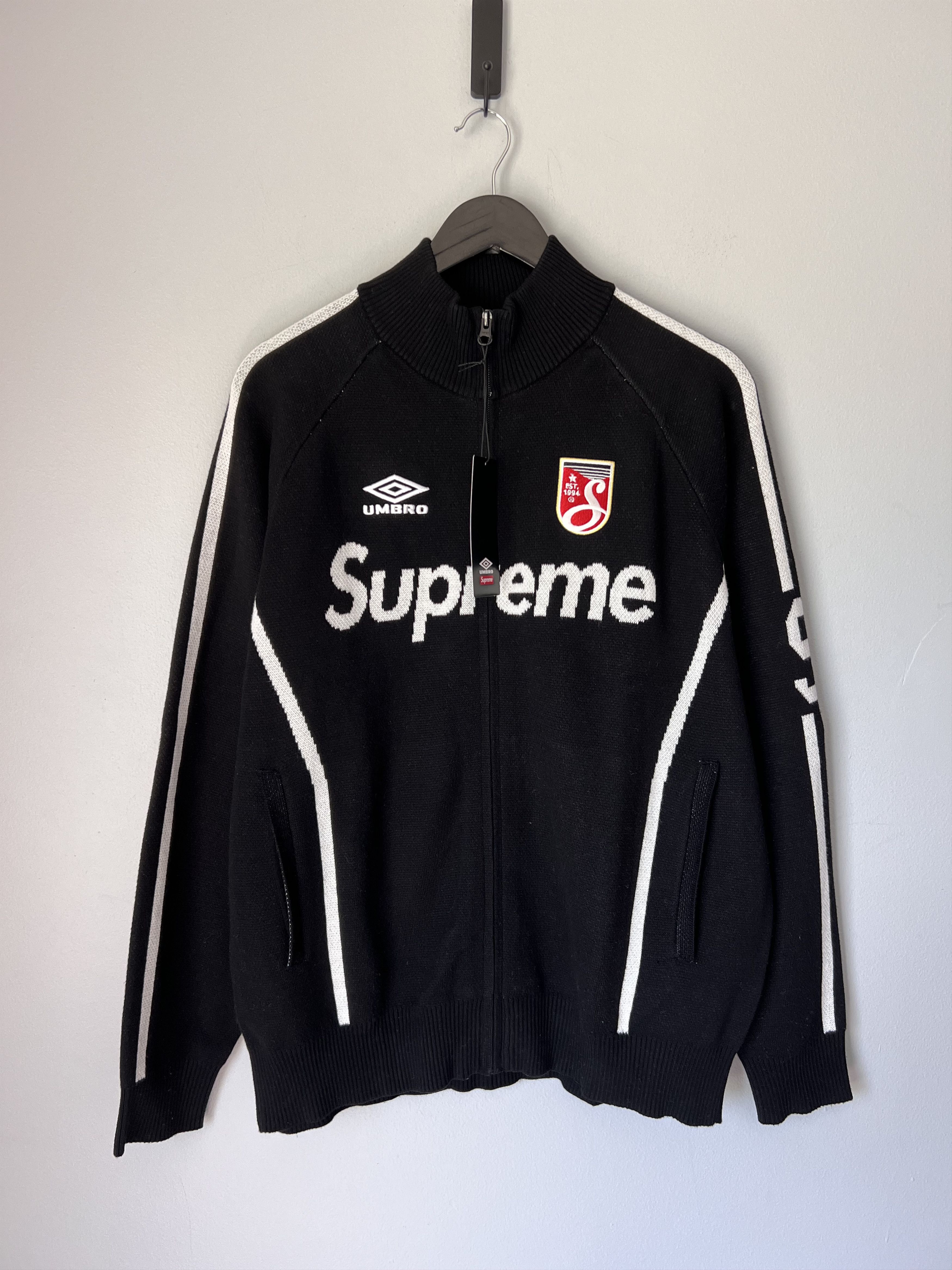 Streetwear × Supreme × Umbro Supreme Umbro Zip Up Sweater