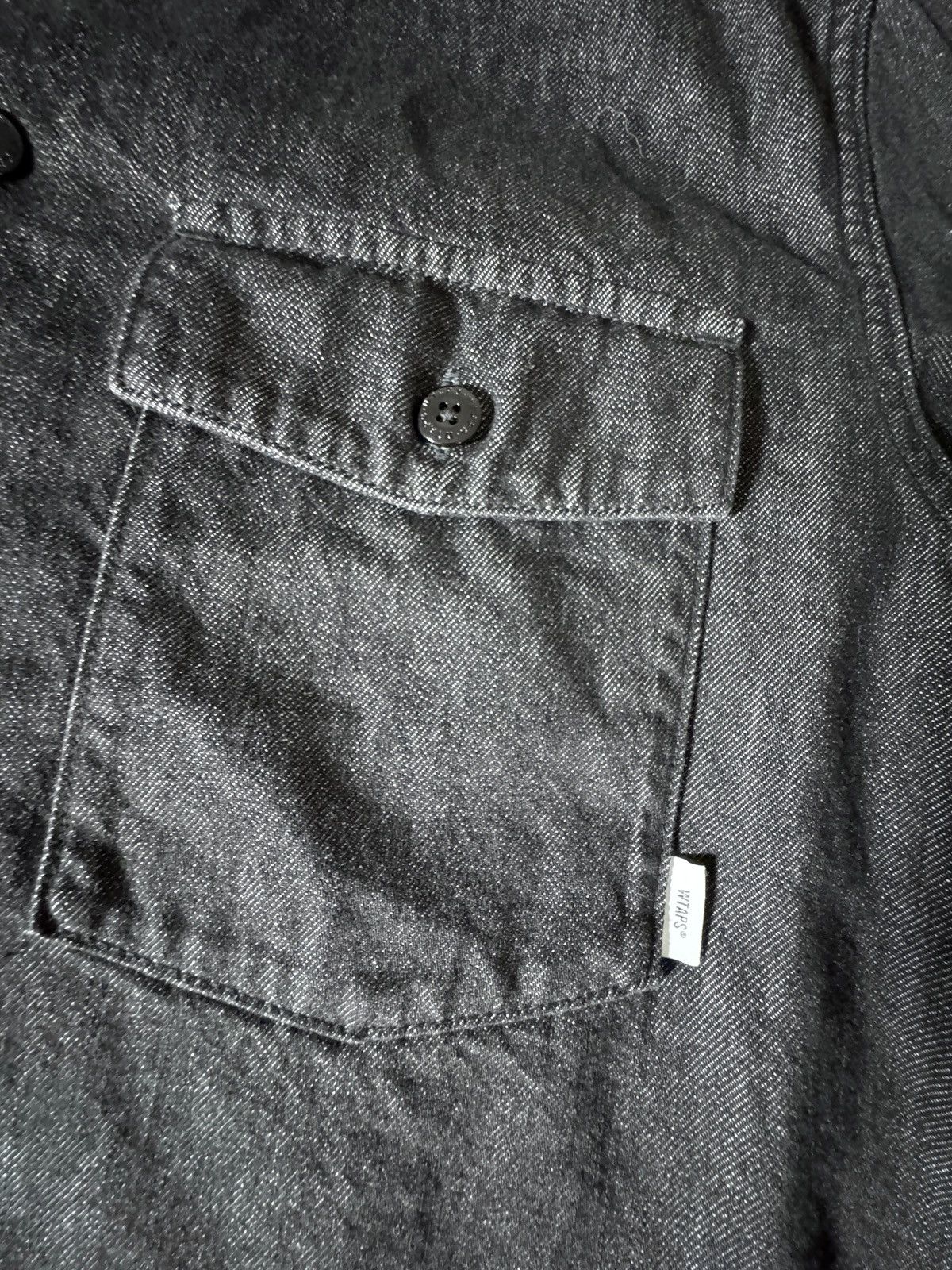 Wtaps Wtaps CBW L/S Shirt Black Denim Size US S / EU 44-46 / 1 - 6 Thumbnail