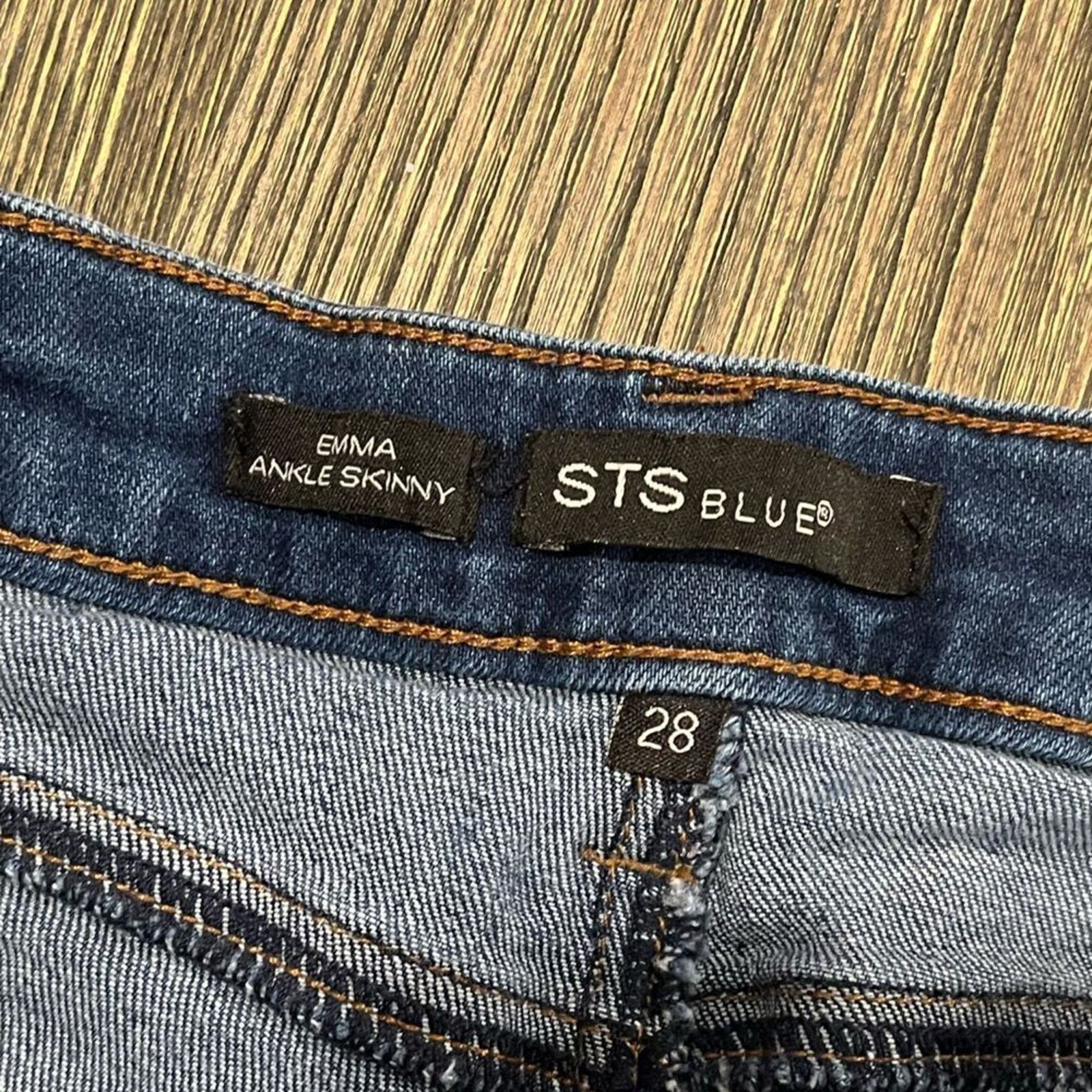 & Other Stories STS Blue Women's Denim Jeans Ankle Skinny High Rise Size 28 Size 28" / US 6 / IT 42 - 7 Thumbnail