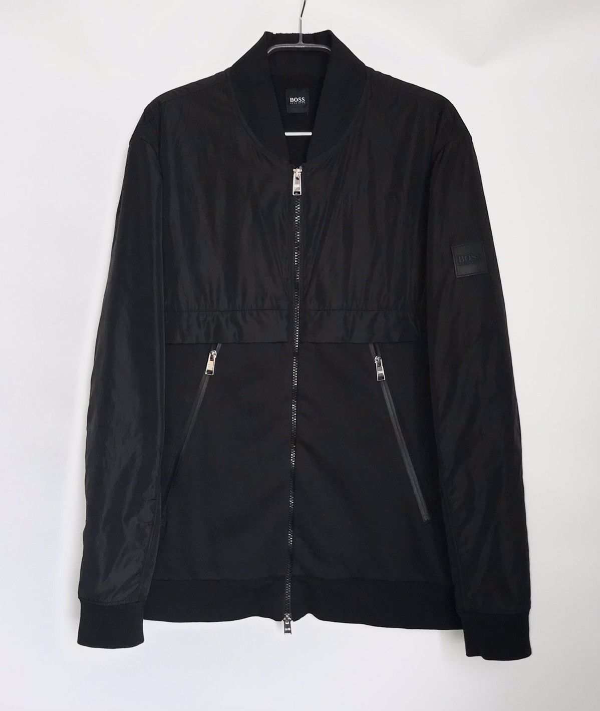 Hugo Boss Hugo Boss Zip Up Bomber Men's Size L Black Size US L / EU 52-54 / 3 - 2 Thumbnail