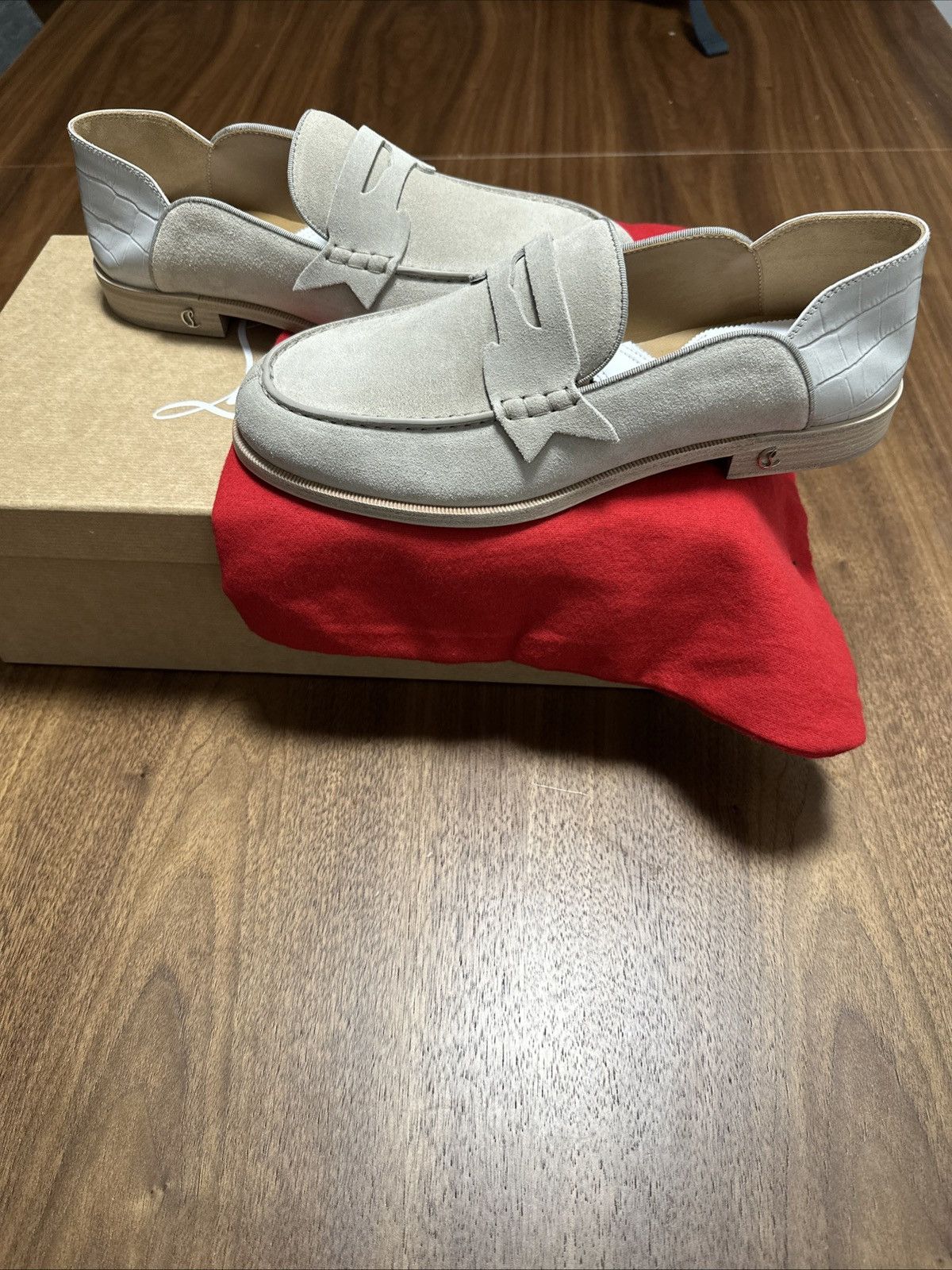 CHRISTIAN LOUBOUTIN Loafers Penny No Back In Goose