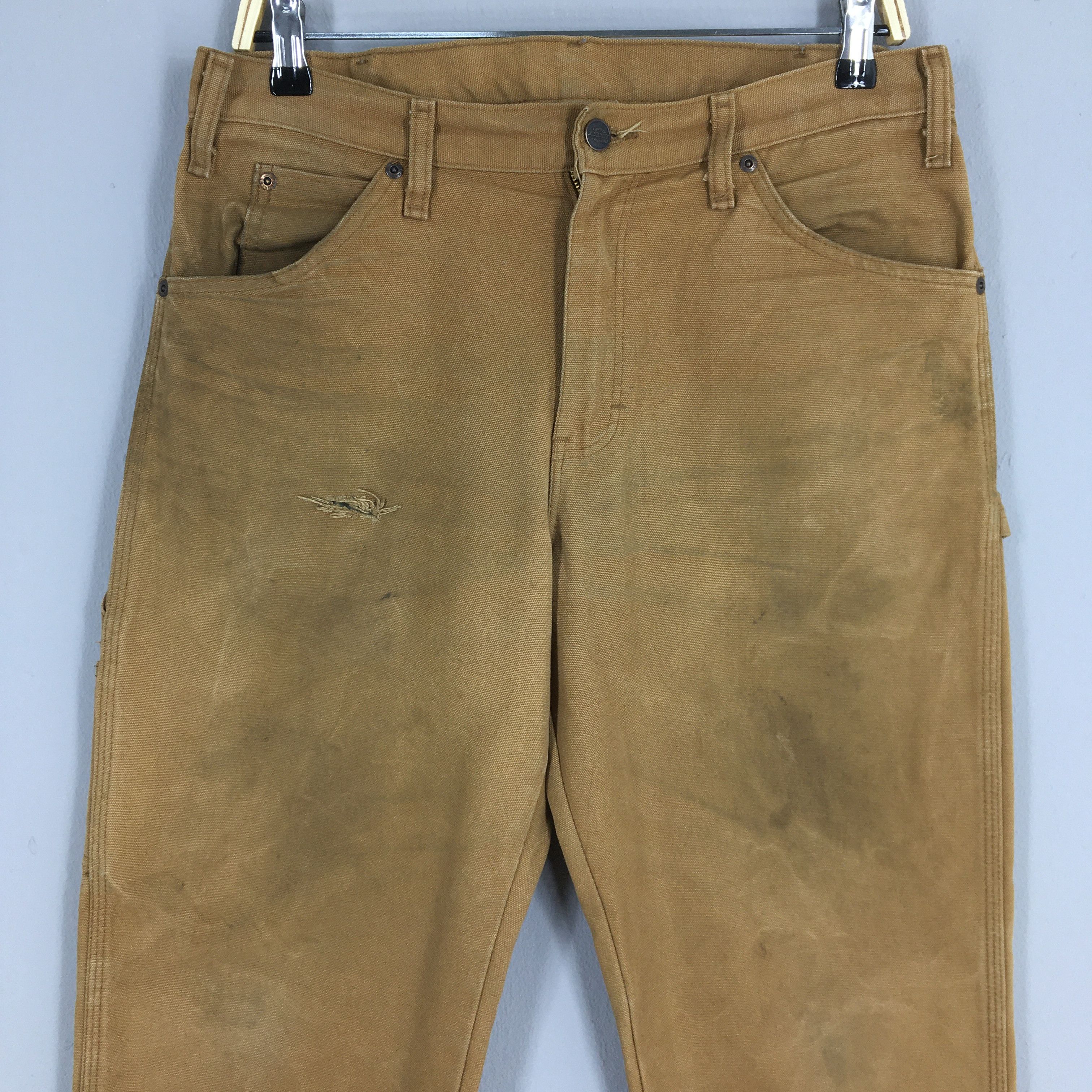 Dickies Size 31x29 Vintage Dickies Carpenter Jeans Duck Chore S550 Size US 31 - 2 Thumbnail