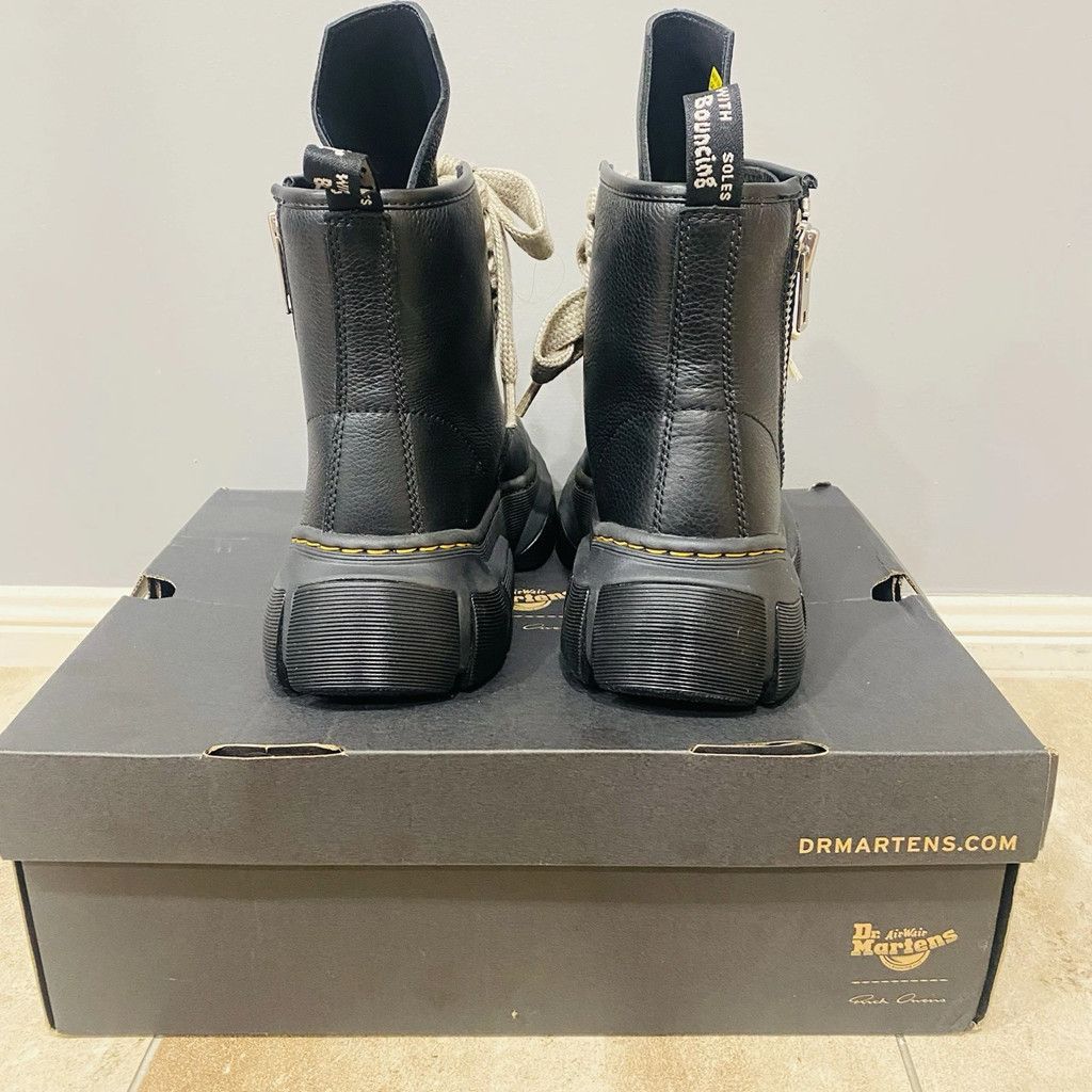 Dr. Martens × Rick Owens Dr. Martens × Rick Owens 1460 DMXL Magalace Leather Size US 6 / EU 39 - 5 Thumbnail