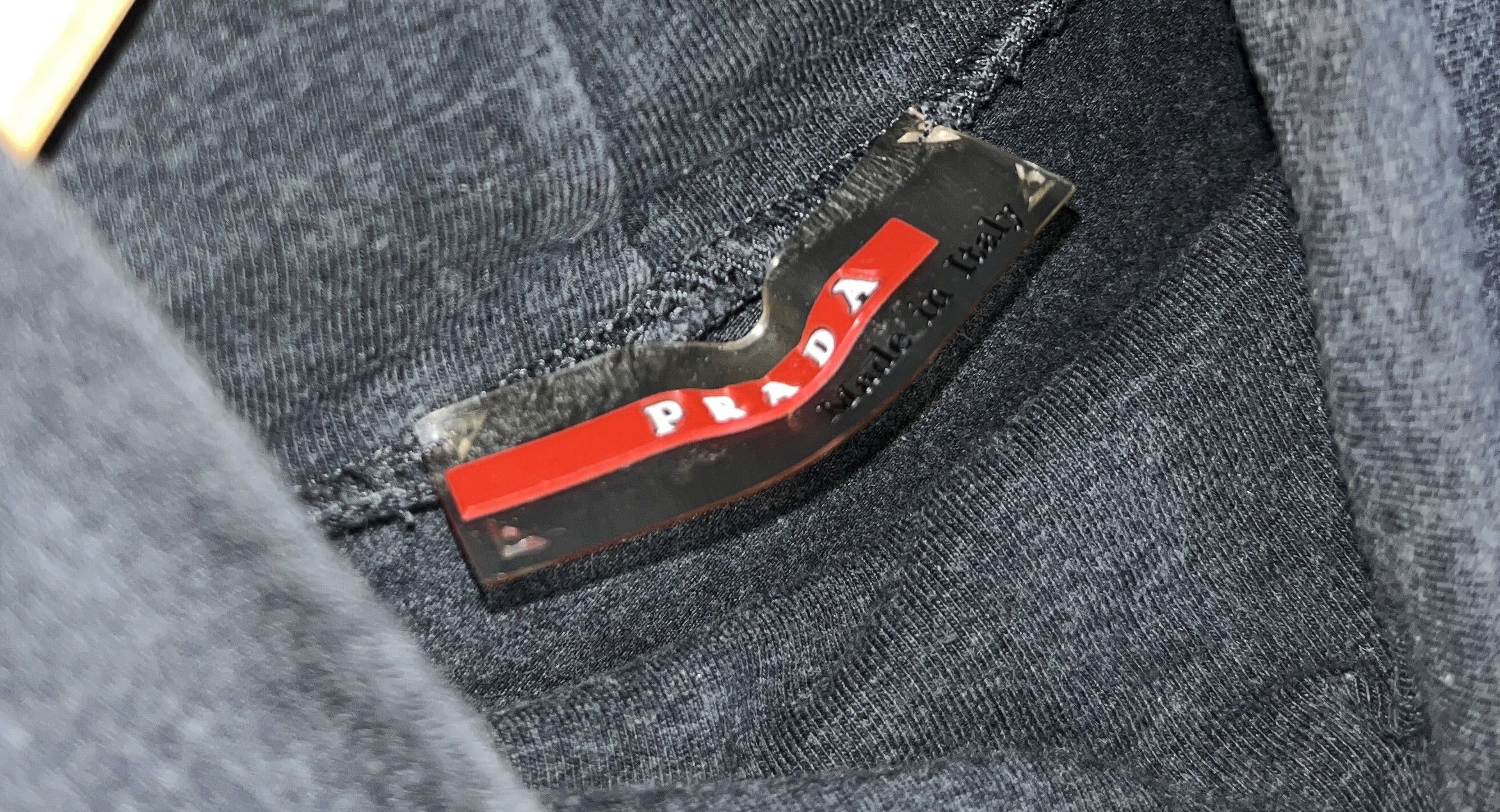 Prada Vintage Grey Prada Jumper Longsleeve Golf Sport Red Tab Size M / US 6-8 / IT 42-44 - 9 Thumbnail