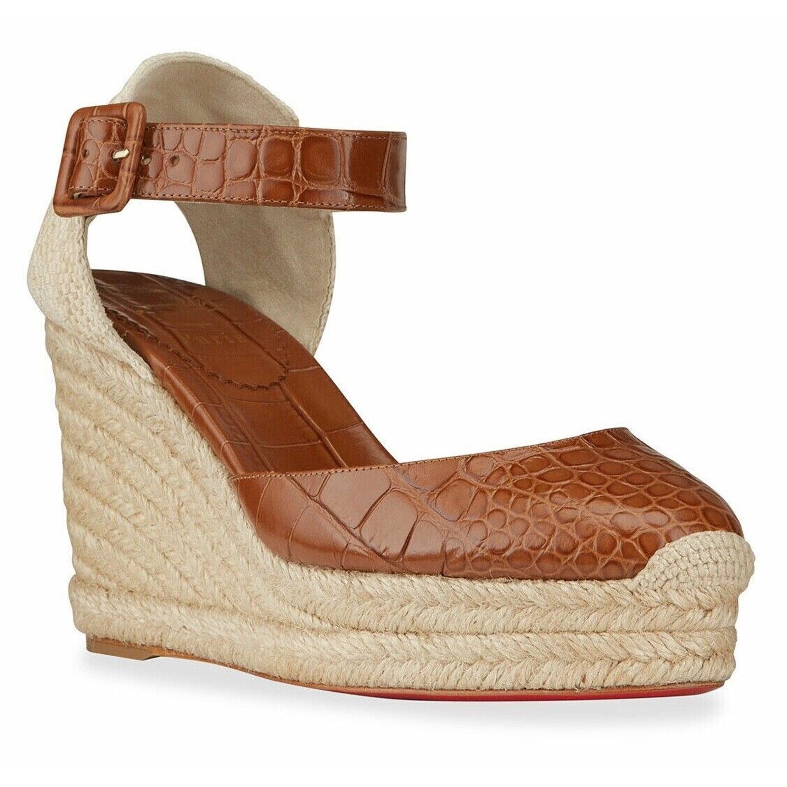 Christian Louboutin Christian Louboutin Amelina 90 Biscotto Brown Platform Size US 9 / IT 39 - 3 Thumbnail