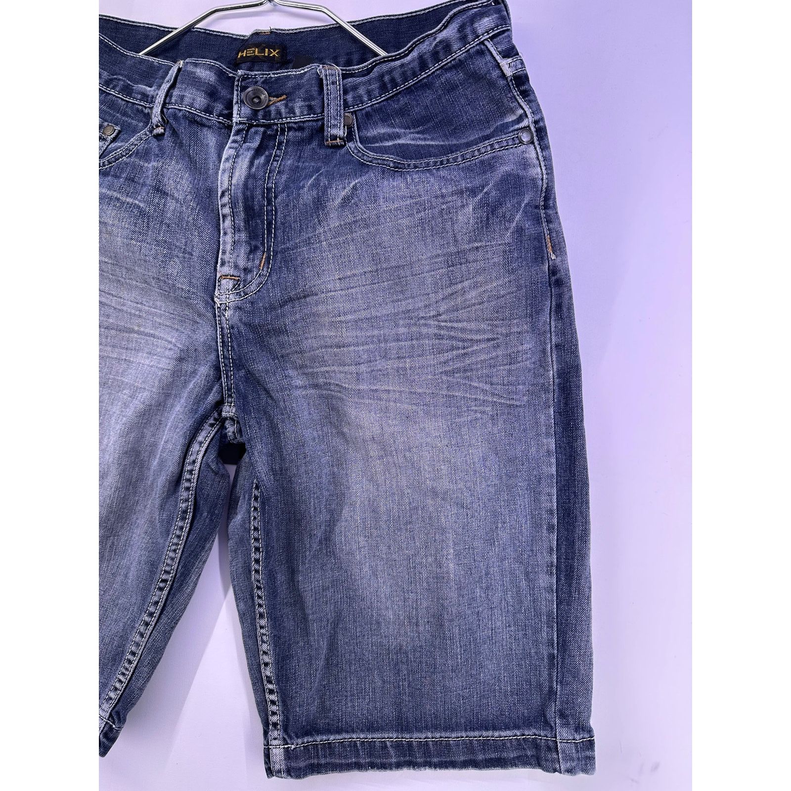 Helix Helix Jean Shorts Western Style Size 32 Size US 32 / EU 48 - 3 Thumbnail