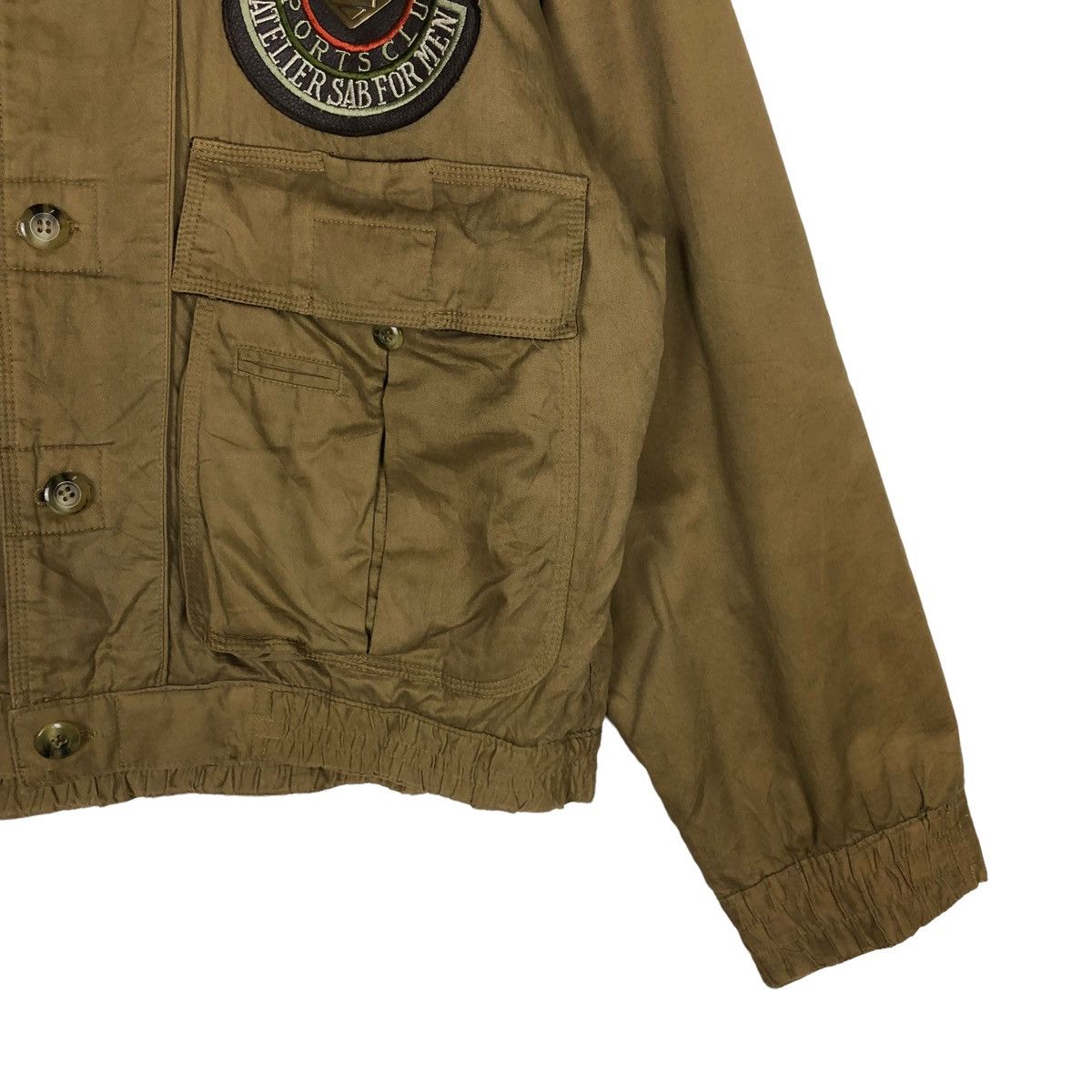 Vintage 💥90’s Riot Riot Vintage Bomber Jacket Atelier Sab For Men Size US M / EU 48-50 / 2 - 6 Thumbnail