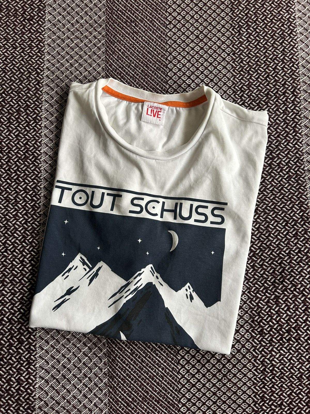 Lacoste Lacoste Live T-shirt Big Logo Graphic Print Tee Size 5 / L Size US L / EU 52-54 / 3 - 12 Thumbnail