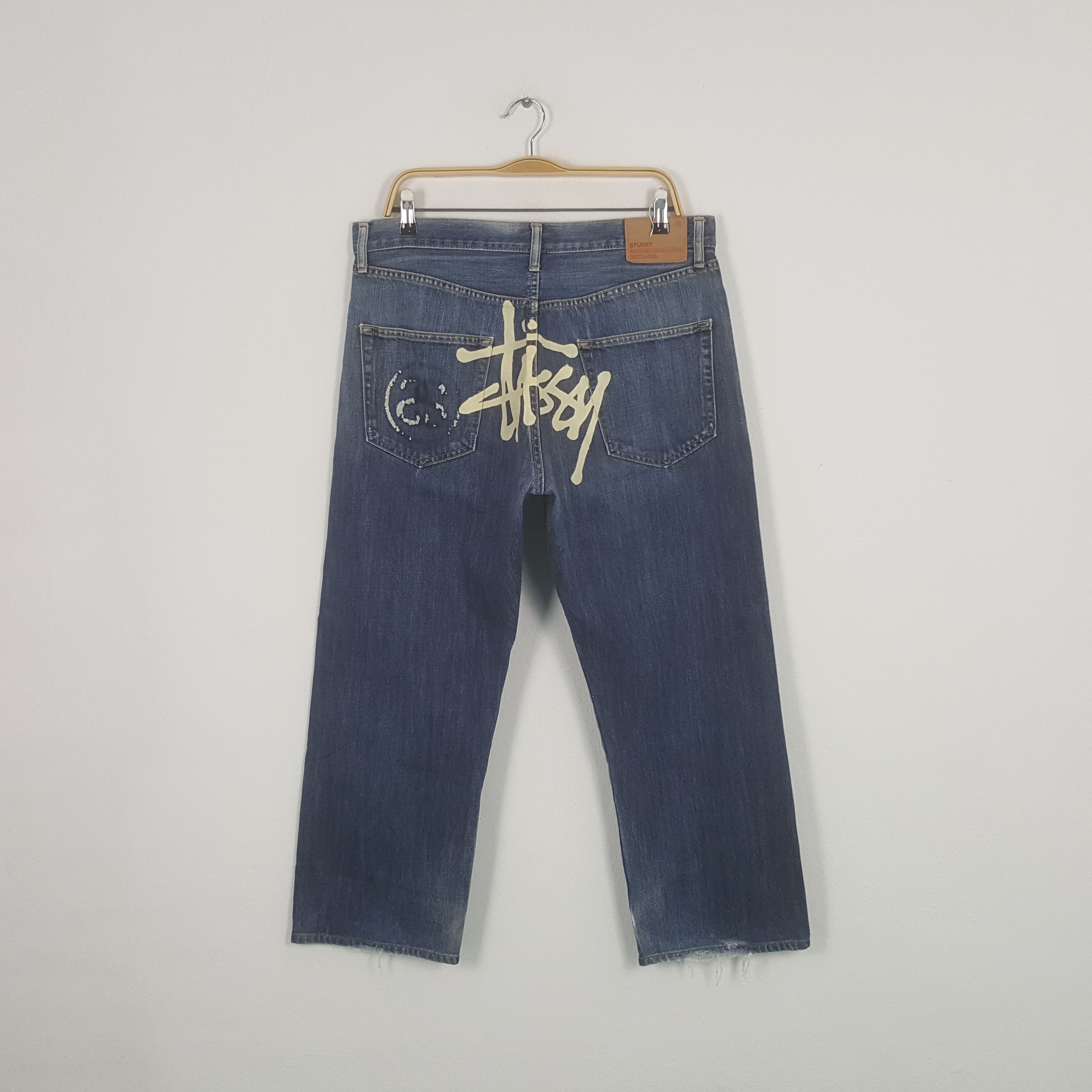 Stussy X WALES BONNER STUDDED JEANS | Grailed