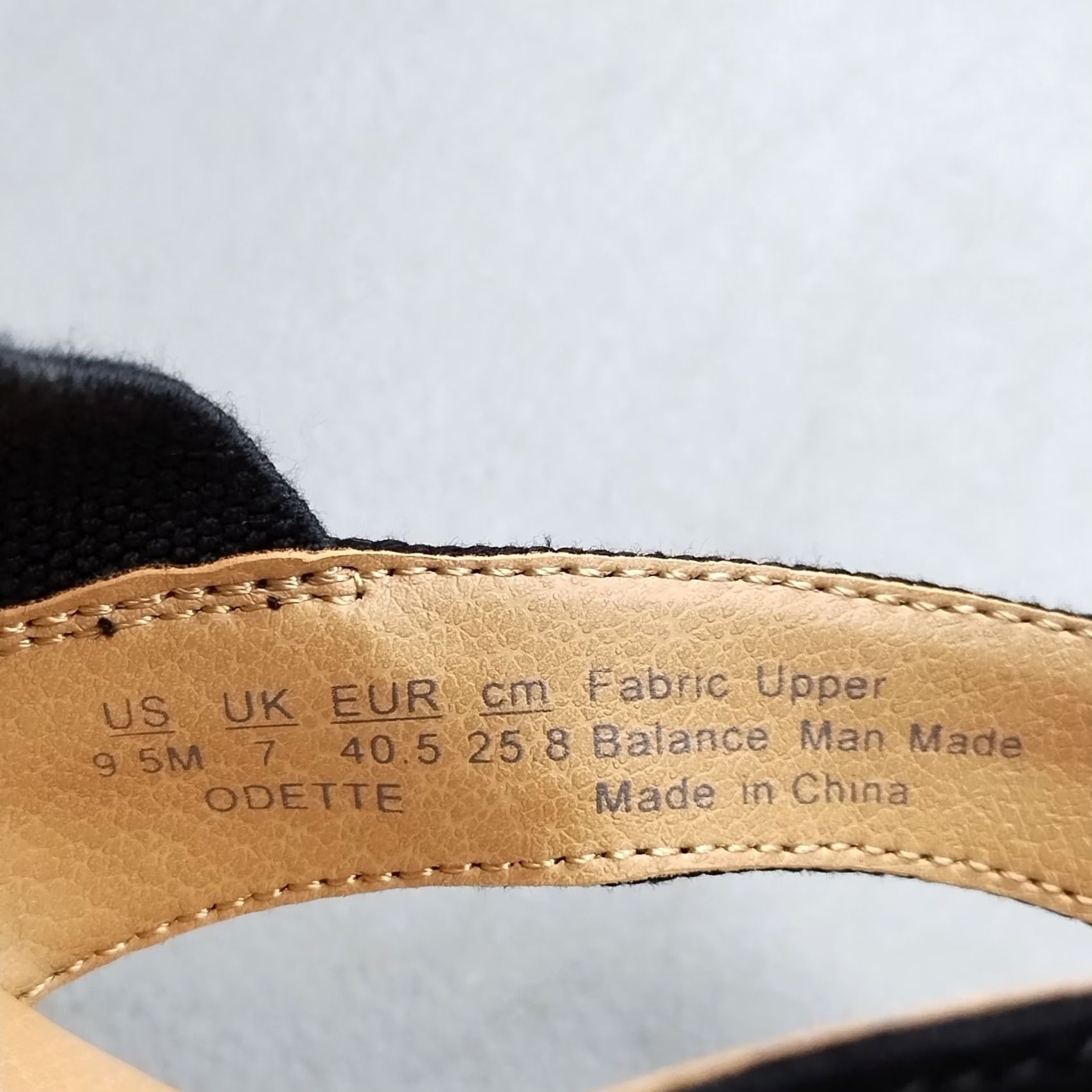 Vintage LifeStride Odette Strappy Wedge Sandals Womens 9.5M Brown & Black Cushion Support Size US 10 / IT 40 - 5 Thumbnail