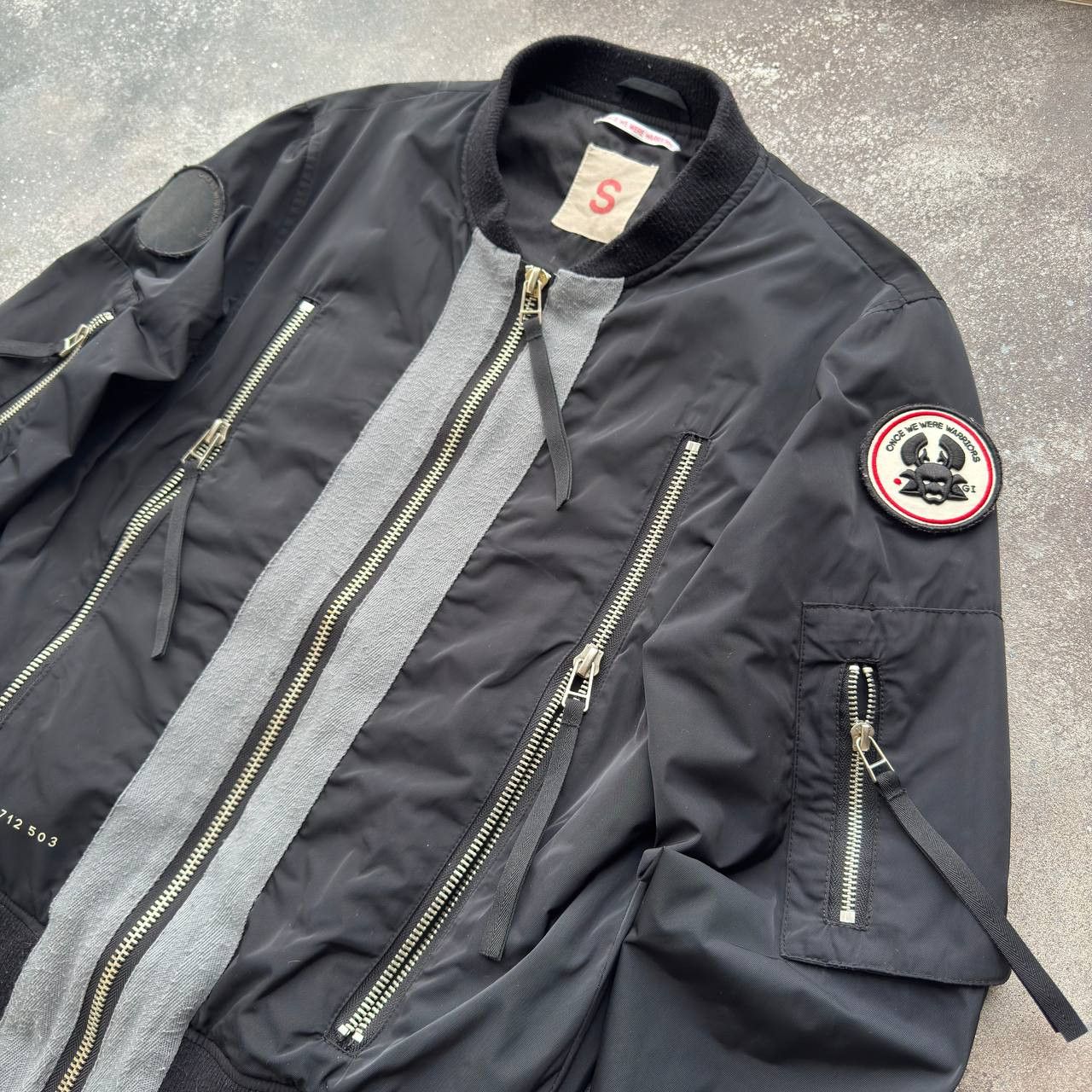 20471120 × Japanese Brand × Vintage Japanese Style Zip Details Techwear Bomber Jacket Size US M / EU 48-50 / 2 - 5 Thumbnail
