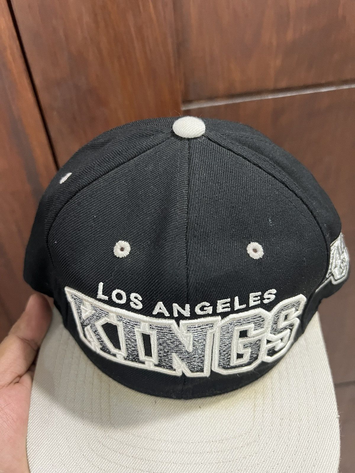 Los Angeles Apparel × Mitchell & Ness × NHL Los Angeles Kings NHL Hat Cap Size ONE SIZE - 5 Thumbnail