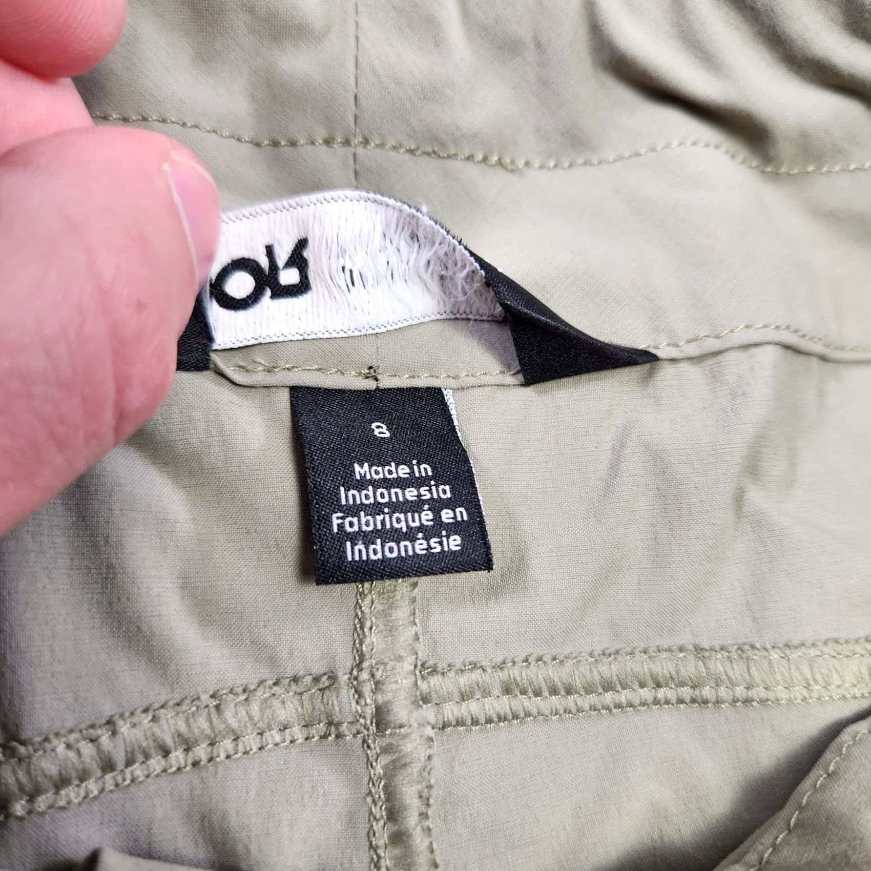 Outdoor Research Outdoor Research Women Pants Green Convertible Hiking Zip Off Stretch Size 8 Size 30" / US 8 / IT 44 - 5 Thumbnail