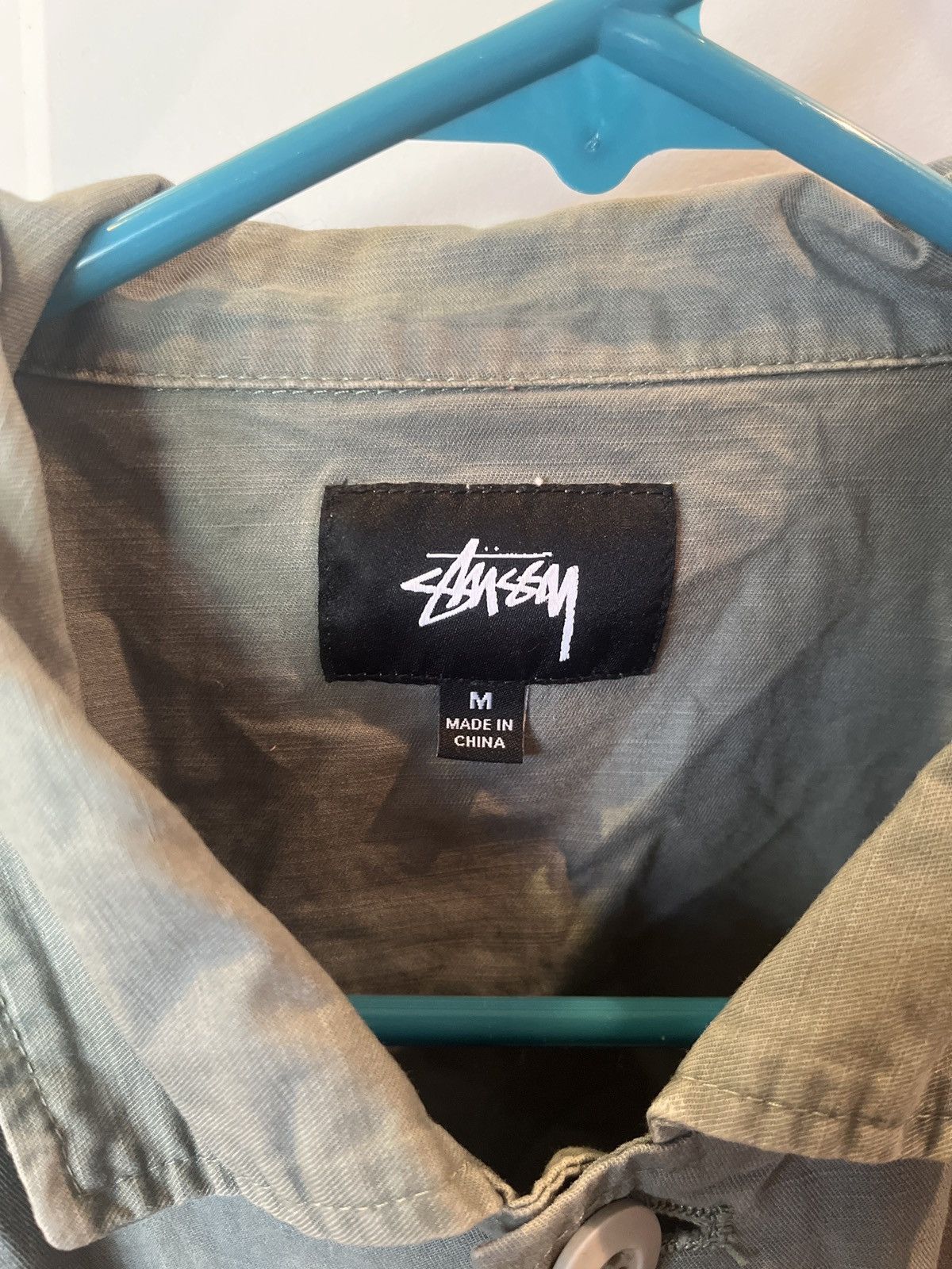 Stussy Stussy Hold di medz military shirt Size US M / EU 48-50 / 2 - 5 Thumbnail