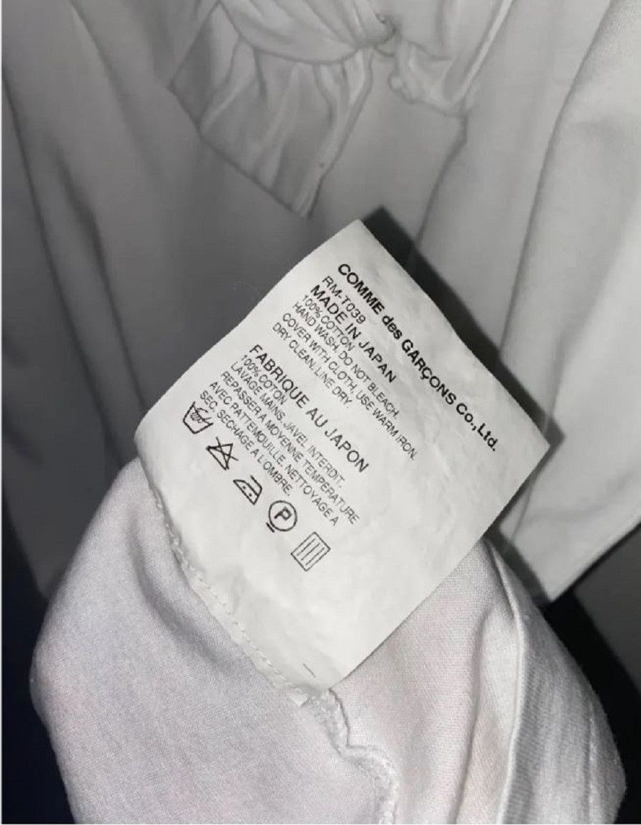 Comme des Garcons WMNS Comme des Garcons AW2013 Frolar White T shirt Size M / US 6-8 / IT 42-44 - 7 Thumbnail