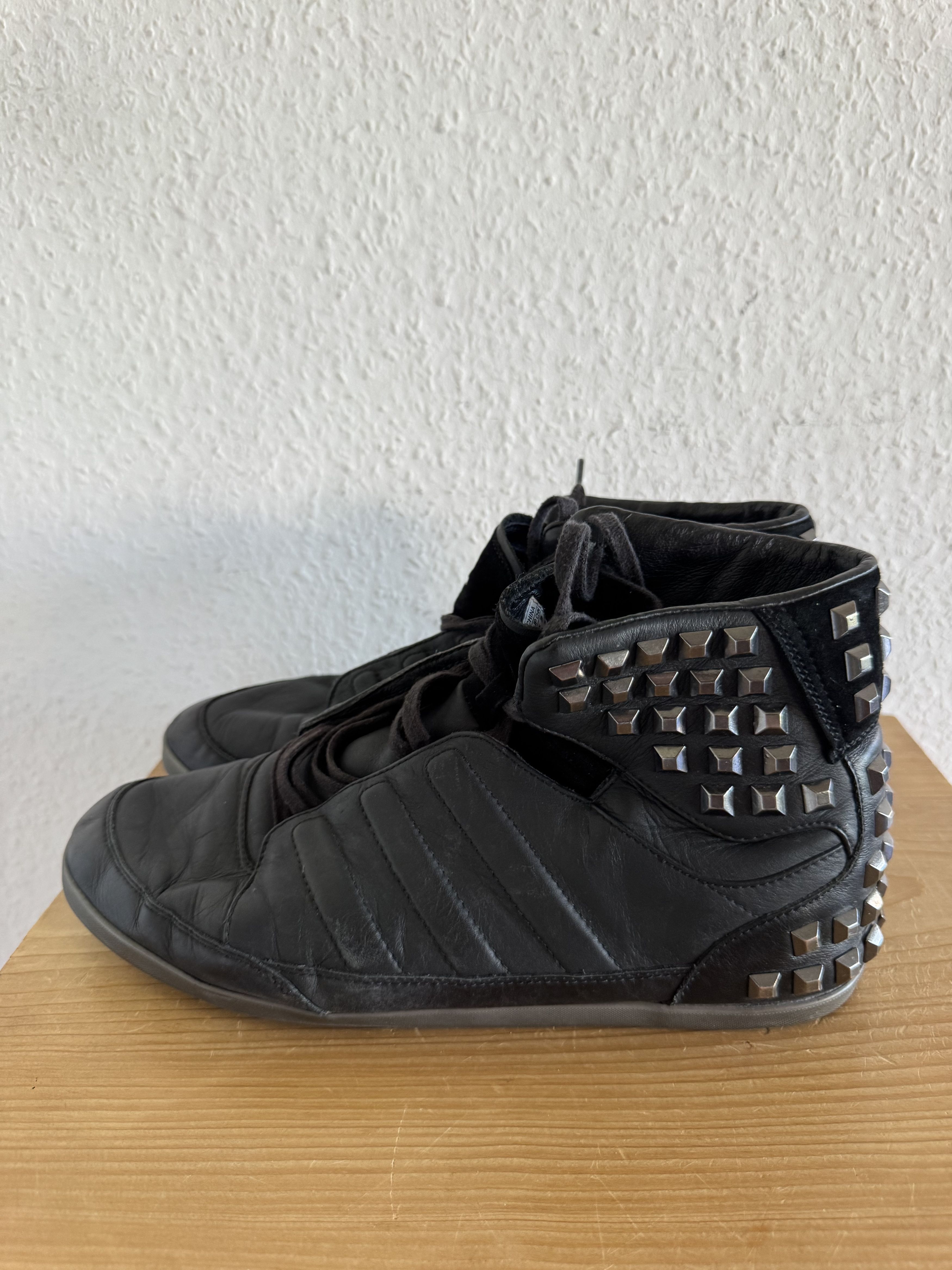 Y-3 Y-3 Honja High Studded Sneakers Size US 11.5 / EU 44-45 - 4 Thumbnail