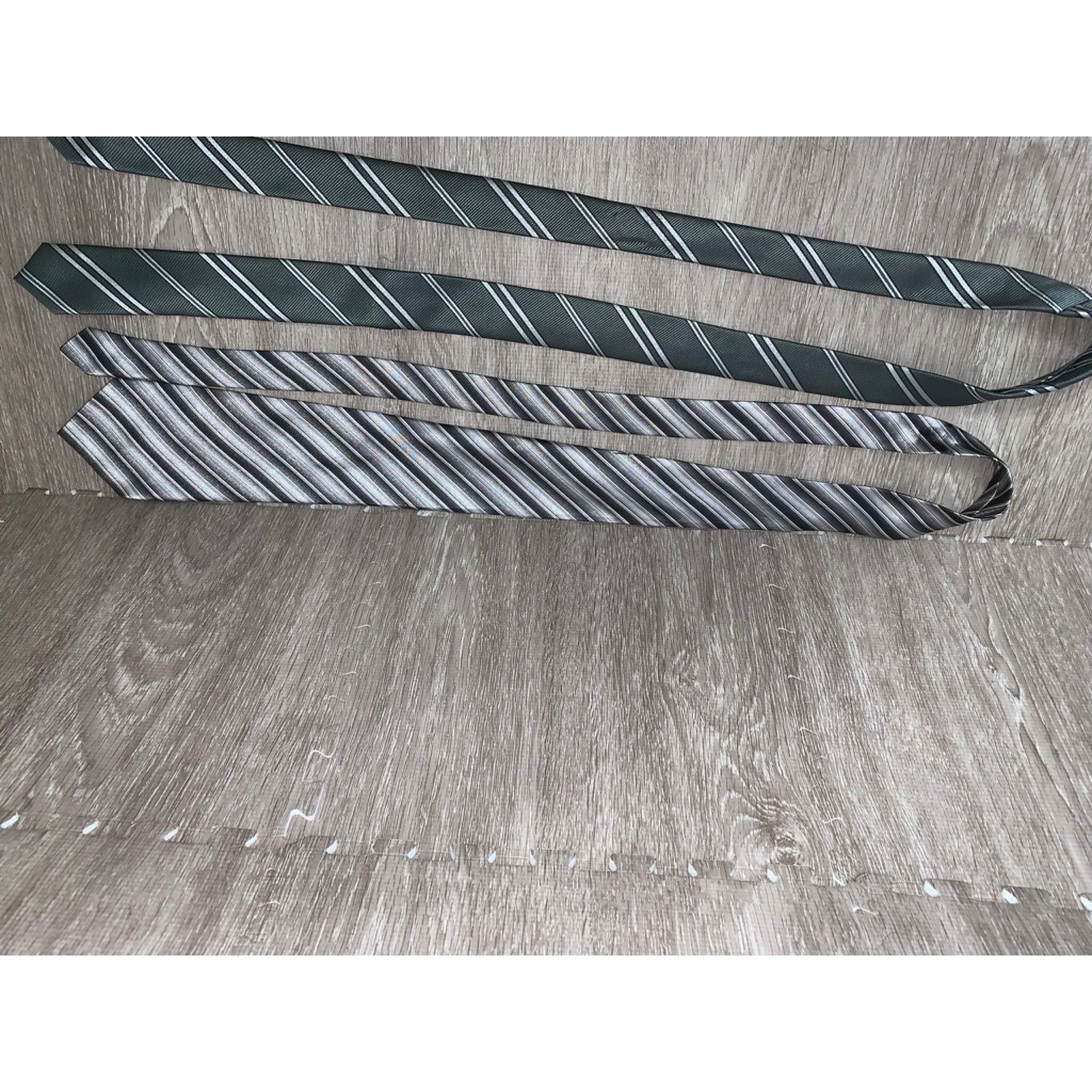 The Unbranded Brand Set of 5 Men's Striped Necktie Set Multicolor Size ONE SIZE - 9 Thumbnail
