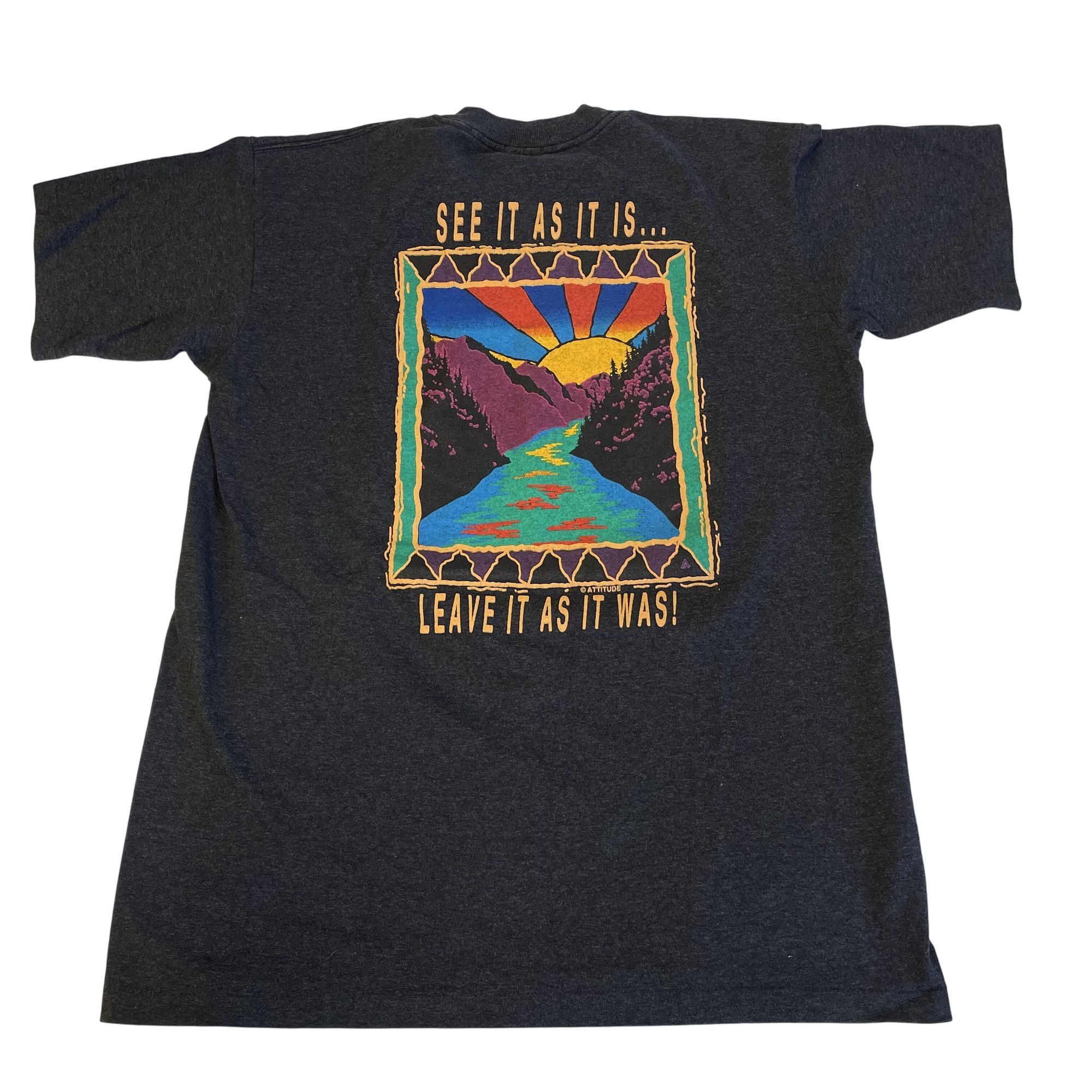 Other Vtg Tennessee River Gold COLORADO NEON SUNSET T Shirt Size US L / EU 52-54 / 3 - 9 Thumbnail