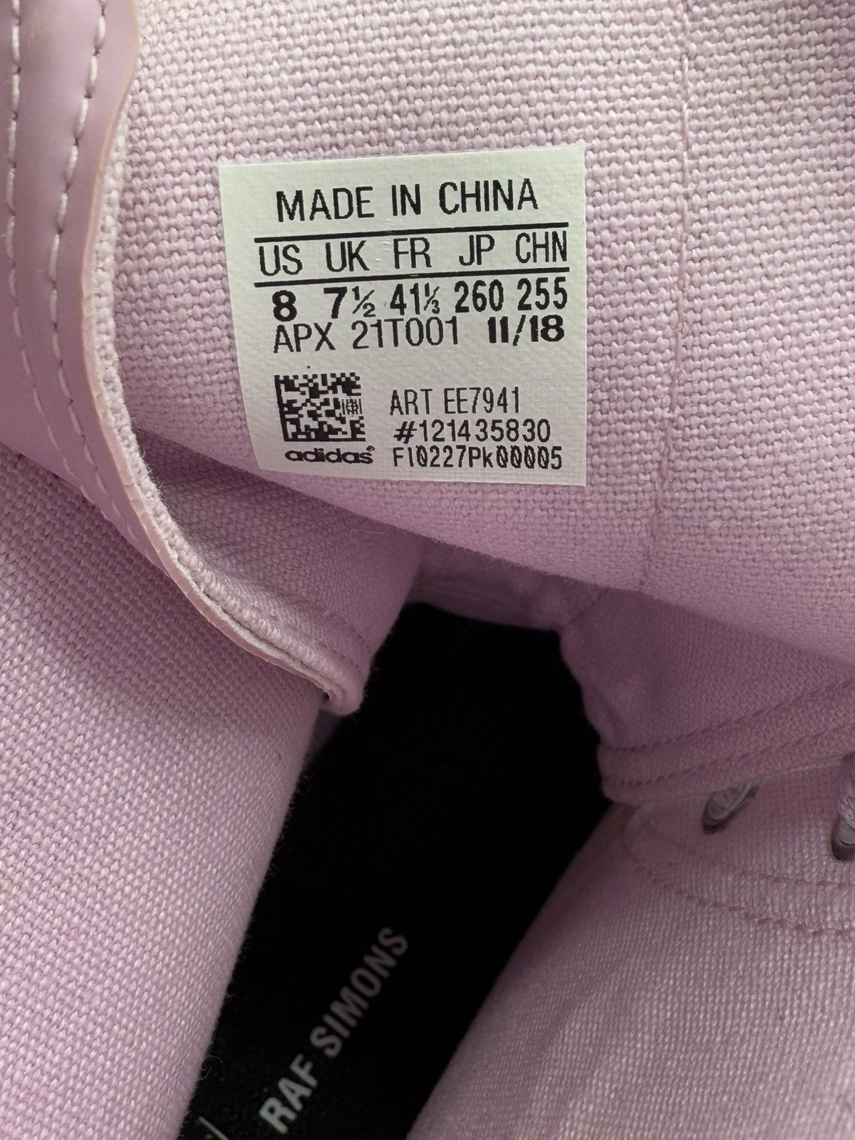 Adidas × Raf Simons Raf Simons x Detroit Runner High 'Pink Black' Size US 8 / IT 38 - 9 Thumbnail