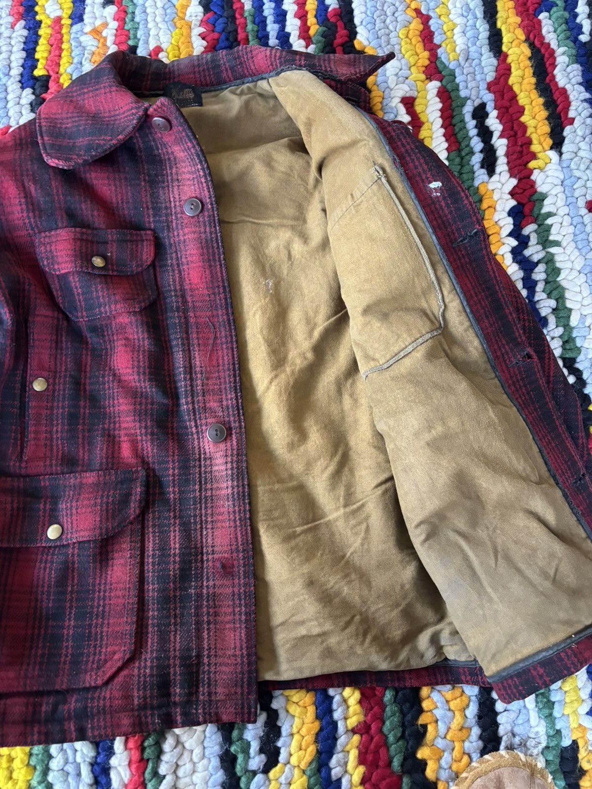 Woolrich Woolen Mills 1950s Woolrich Plaid Hunting Jacket Size US M / EU 48-50 / 2 - 5 Thumbnail