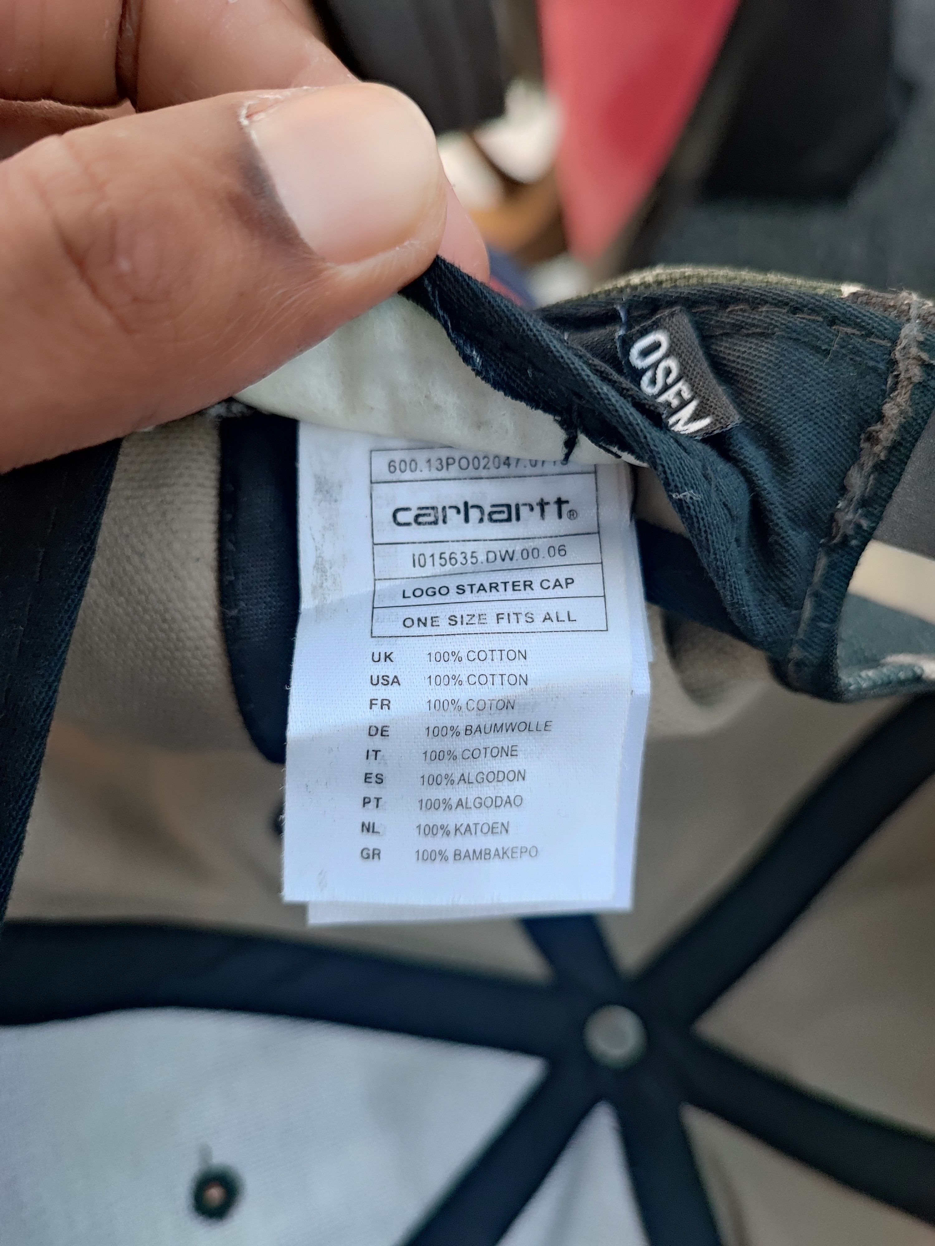Carhartt Carhartt Starter Reversible Bucket Hat Cap Size ONE SIZE - 8 Thumbnail