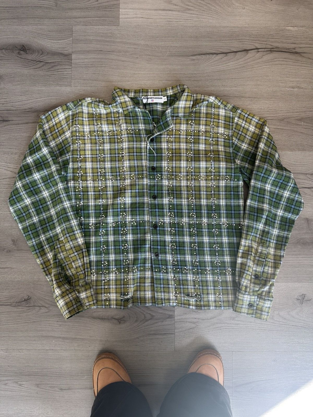 トップス Vale Forever Green Day Flannel S Vale Forever Green Day Flannel Green – PIECES