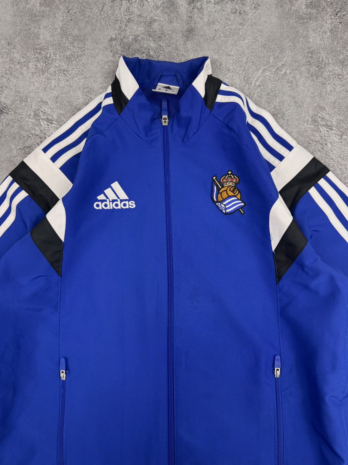 Adidas Adidas Men Track Jacket Blue Zip Up Size XS Size US XS / EU 42 / 0 - 2 Thumbnail