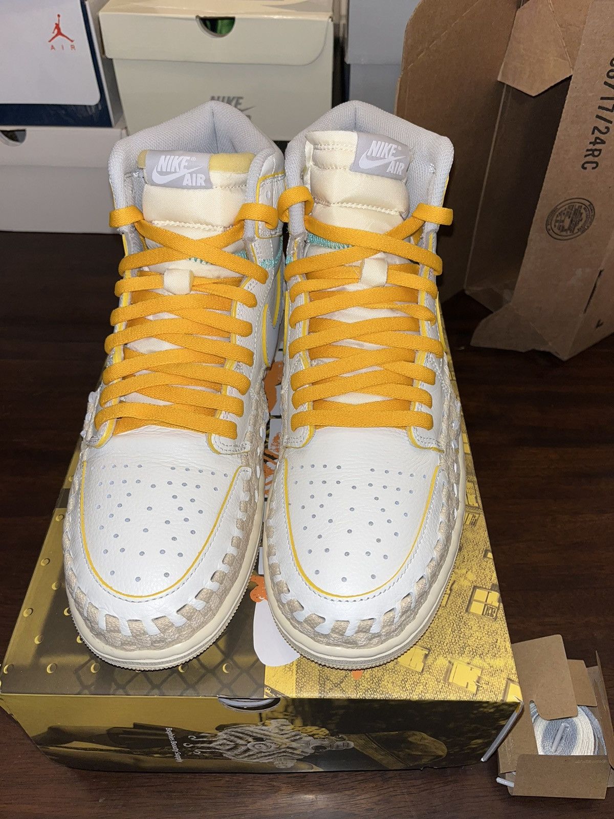 Jordan Brand × Nike × Union LA Union LA x BBS x Air Jordan 1 Retro High OG SP Size US 12.5 / EU 45-46 - 2 Thumbnail