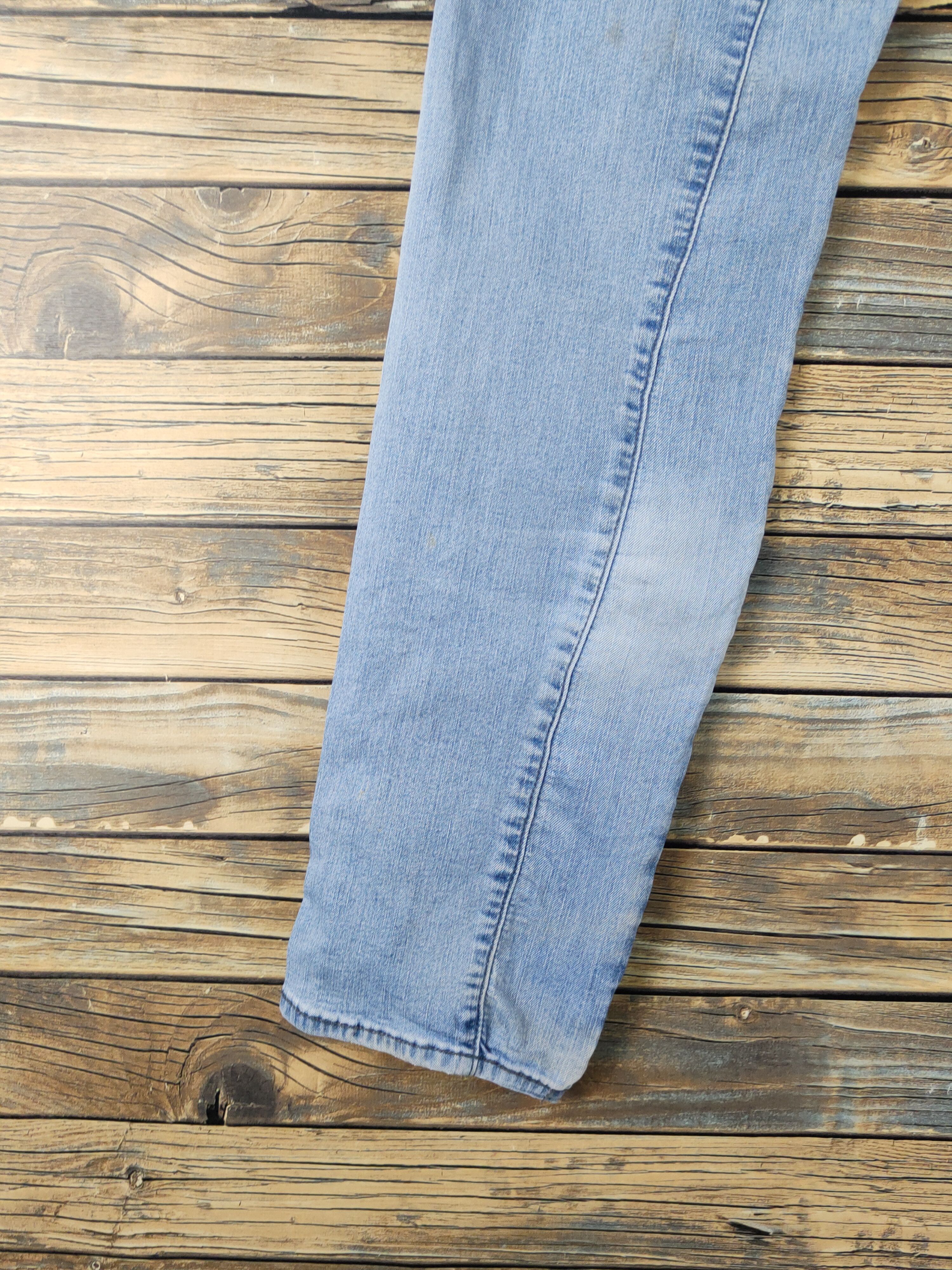 Japanese Brand × Vintage Burtle Blue Distressed Ripped Soft denim Jeans #W2073 Size US 32 / EU 48 - 9 Thumbnail