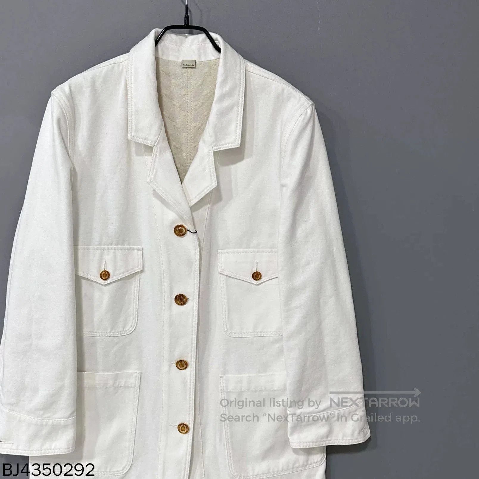 Gucci Gucci GG Monogram Reversible Denim Jacket. Size US XXS / EU 40 - 5 Thumbnail