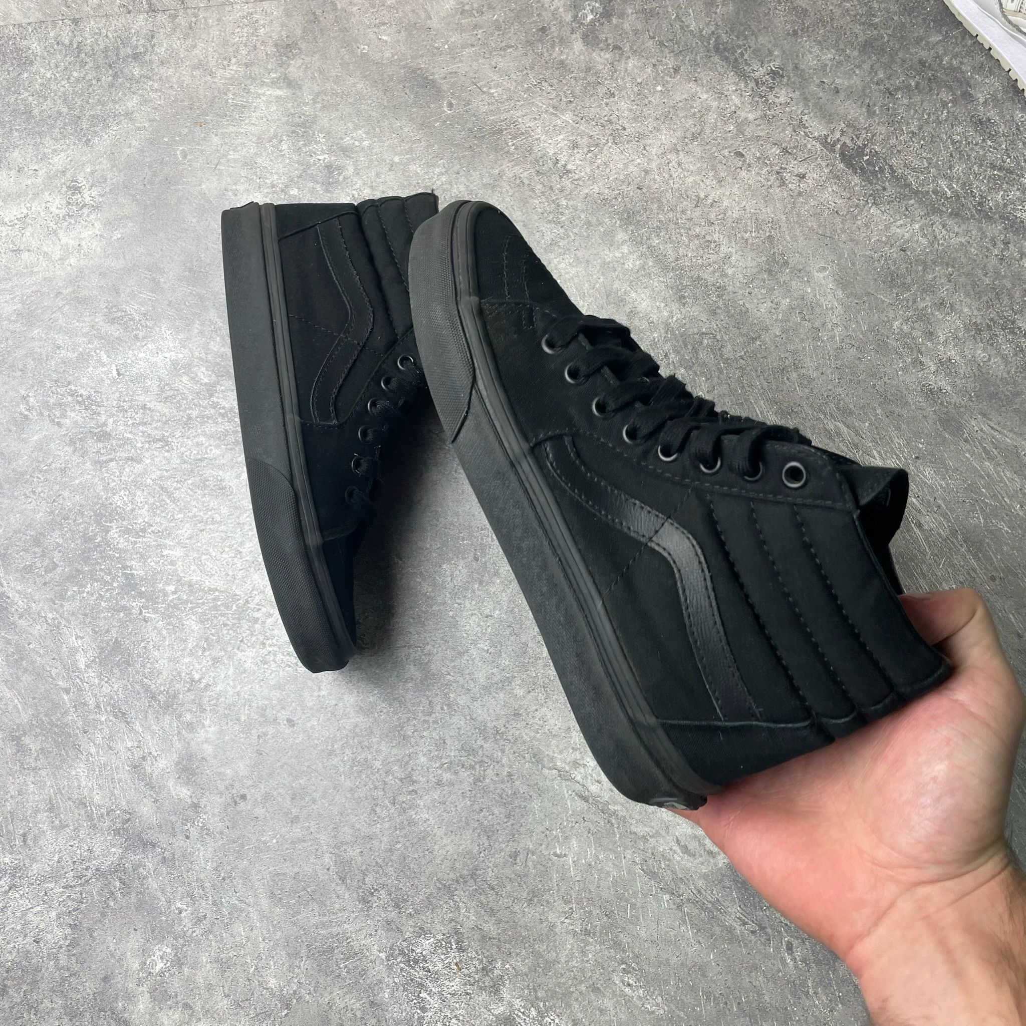 Vans Vans Sk8-HI Mono Black Size US 6 / EU 39 - 4 Thumbnail