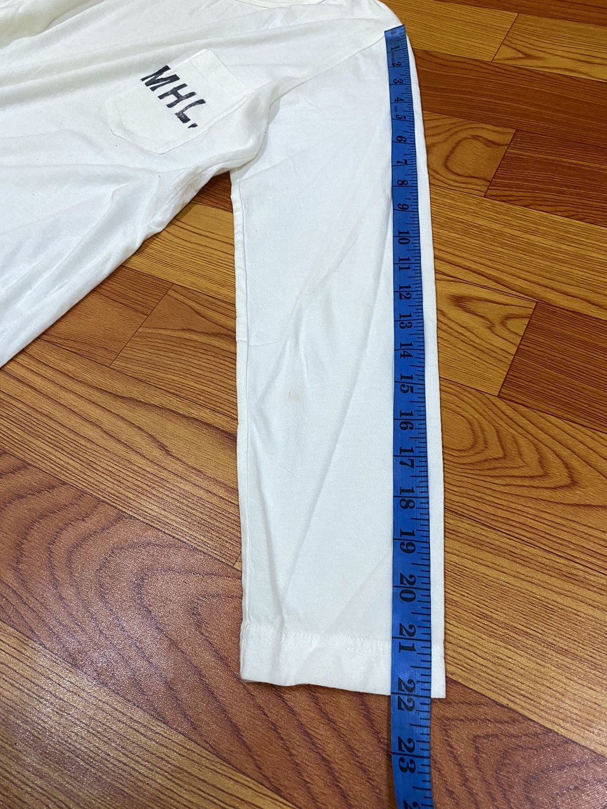 Designer × Margaret Howell Margaret Howell White Long Sleeve Tee Size US S / EU 44-46 / 1 - 10 Thumbnail