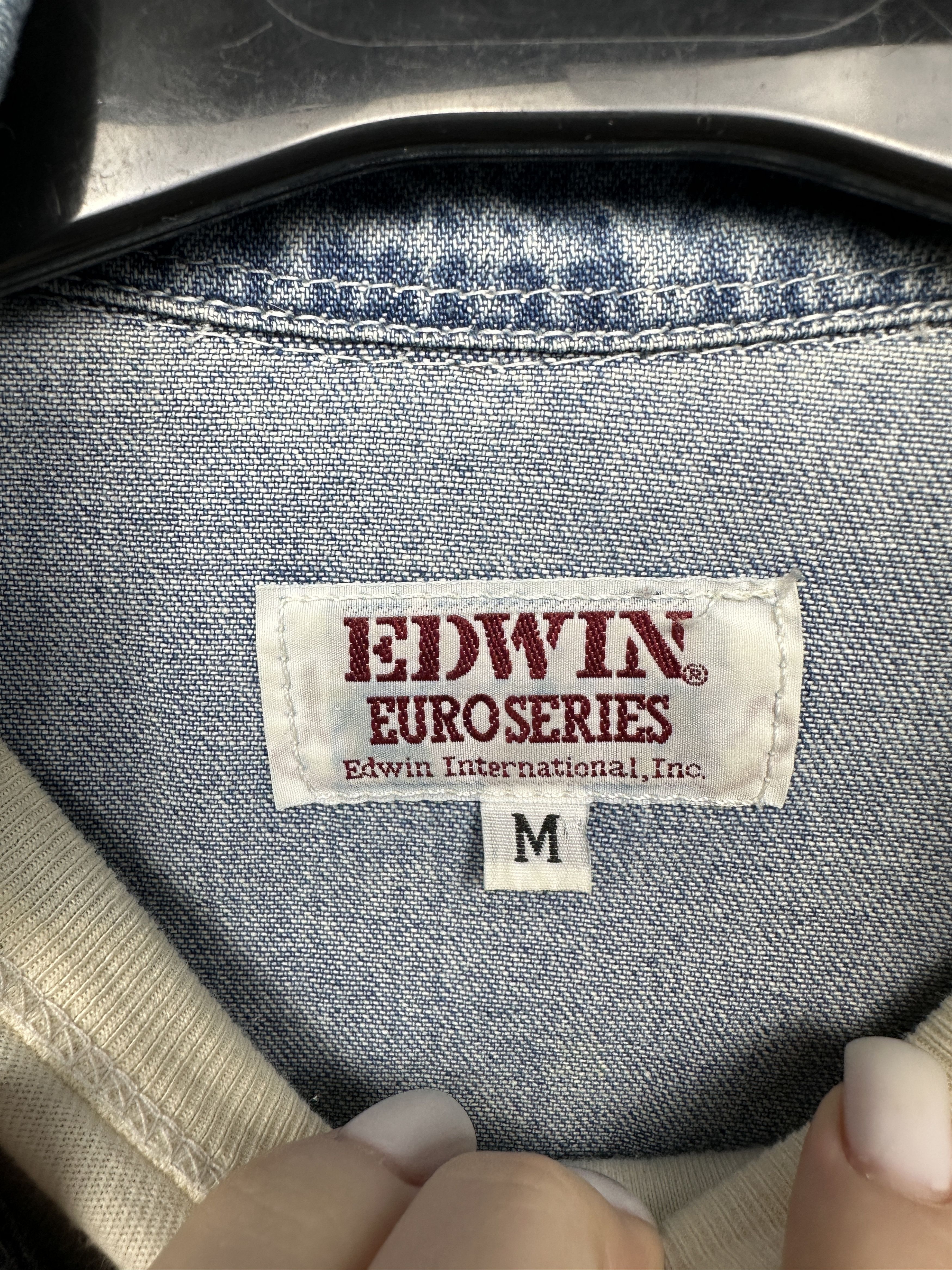 Edwin Edwin Vintage Mens Denim Shirt Size US M / EU 48-50 / 2 - 4 Thumbnail