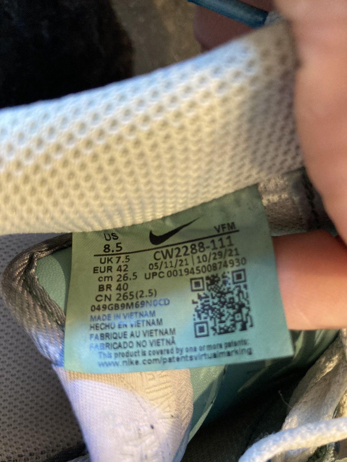 Nike Custom colored AIR FORCE 1 Size US 8.5 / EU 41-42 - 8 Thumbnail