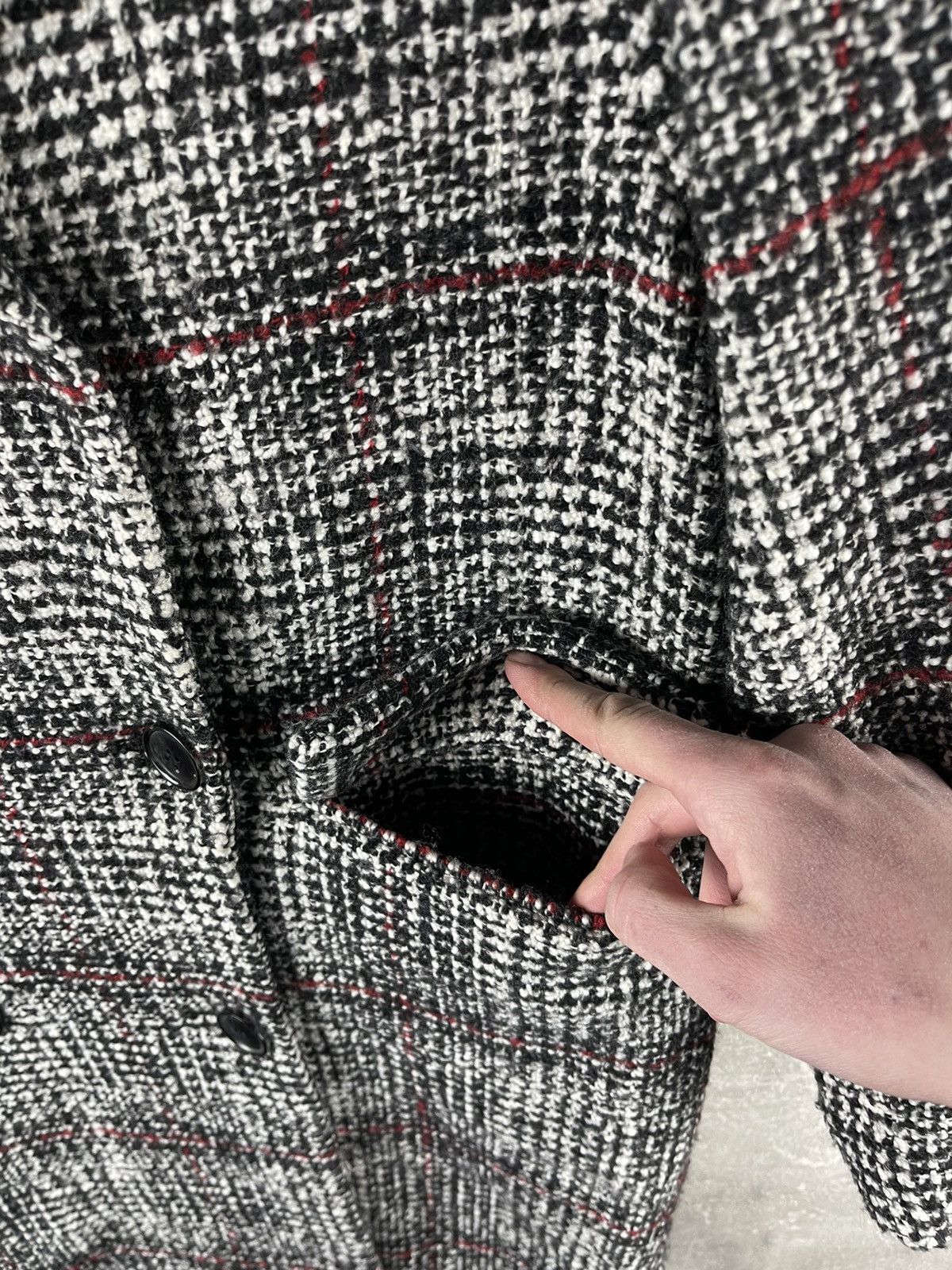 Isabel Marant Etoile Isabel Marant Étoile Tweed Wool Blend Double Breasted Coat Size S / US 4 / IT 40 - 6 Thumbnail