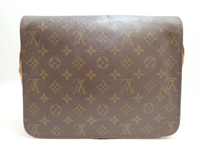 Louis Vuitton Louis Vuitton Cartouchiere GM CrossbodyBag Monogram M51252 Size ONE SIZE - 4 Thumbnail