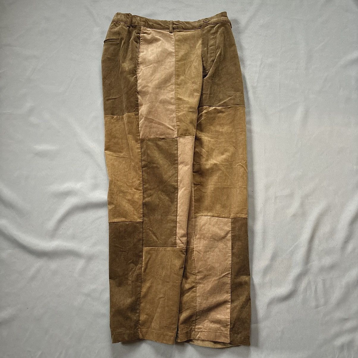 Zara Zara corduroy pant multicolor 34 streetwear casual brown Size US 34 / EU 50 - 1 Thumbnail