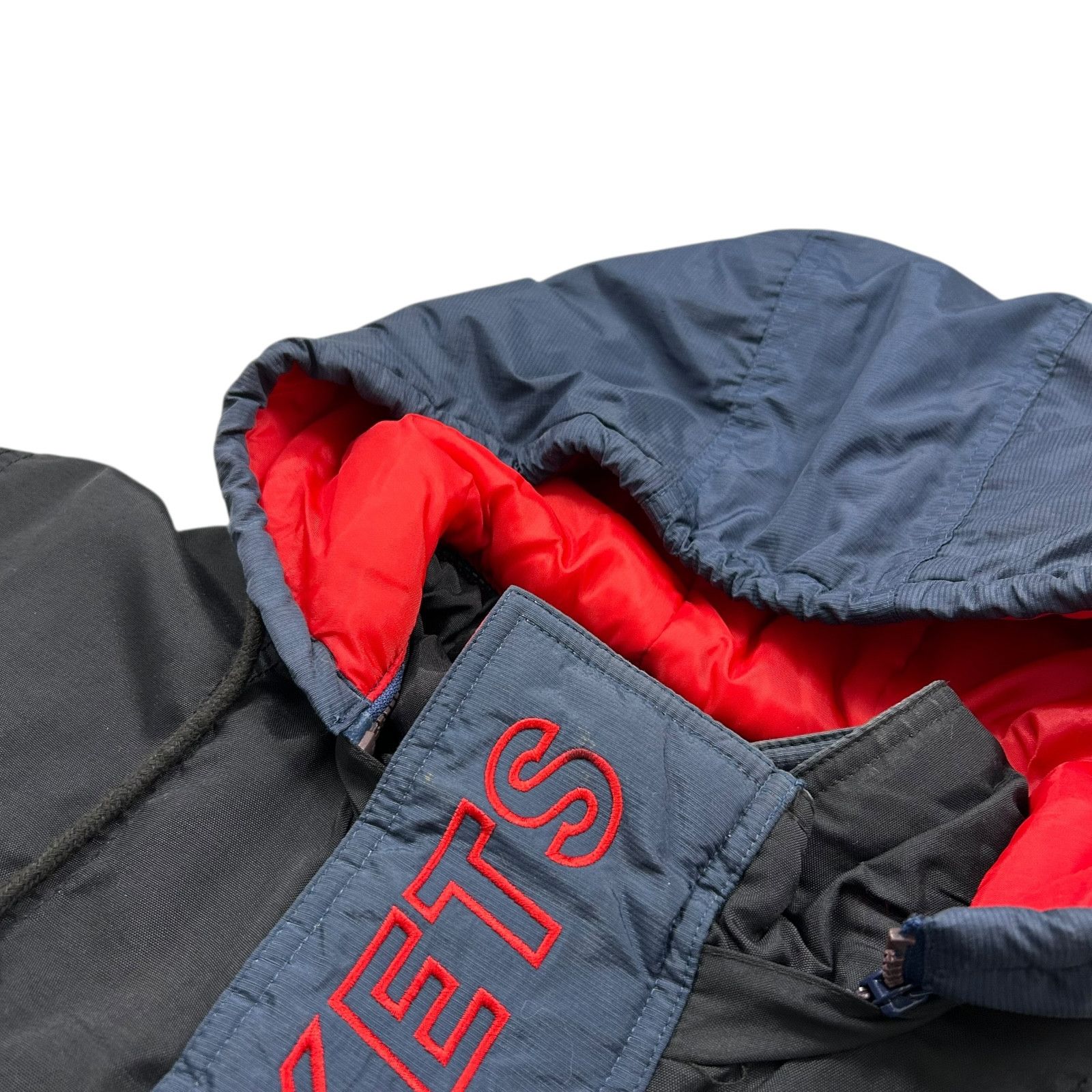 NBA VTG 90s NBA HOUSTON ROCKETS STARTER PUFFER JACKET PULLOVER Size US M / EU 48-50 / 2 - 9 Thumbnail