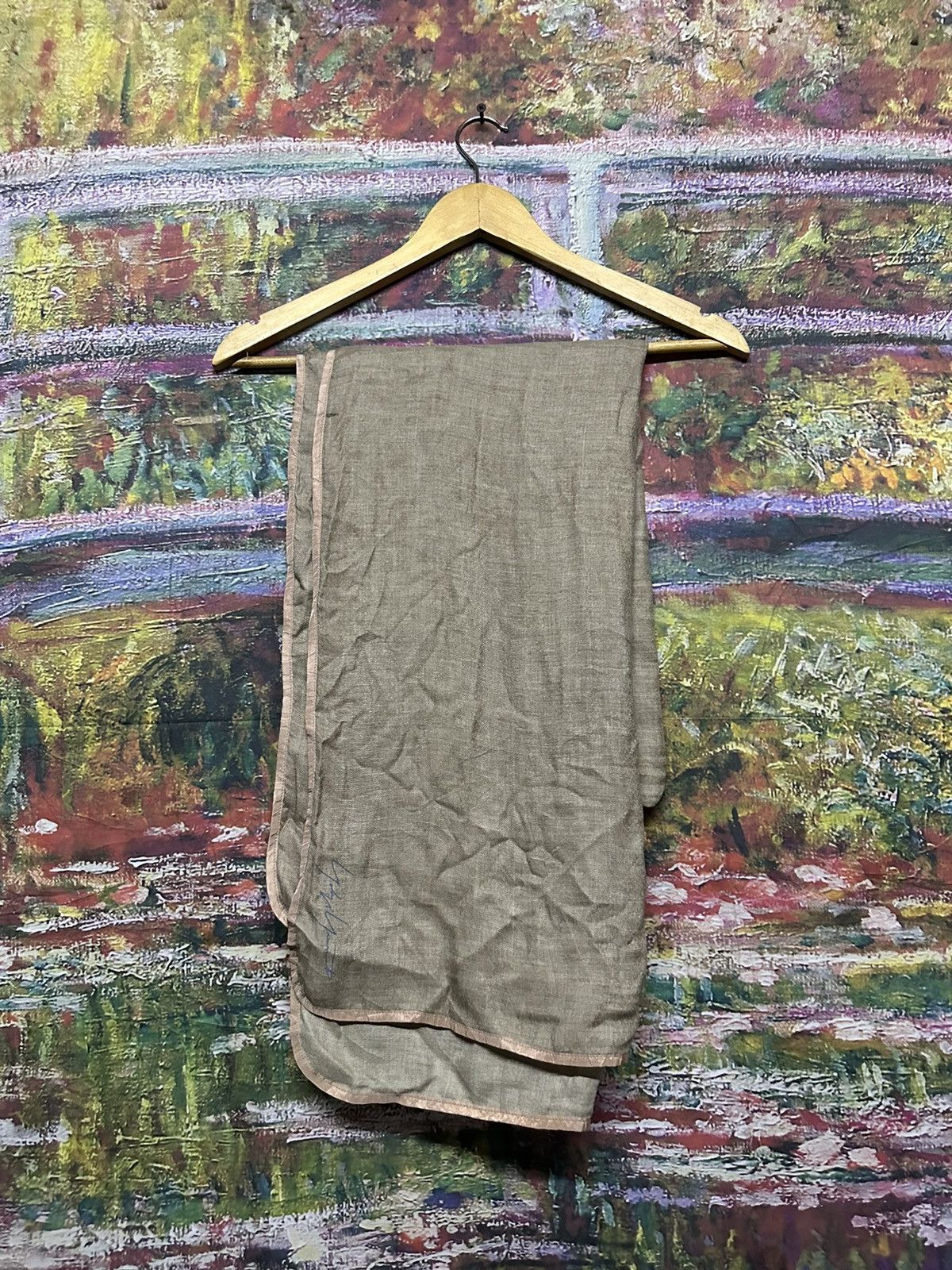 Yohji Yamamoto Yohji Yamamoto japanase designer Scarf 41-72 Size 46 - 2 Thumbnail
