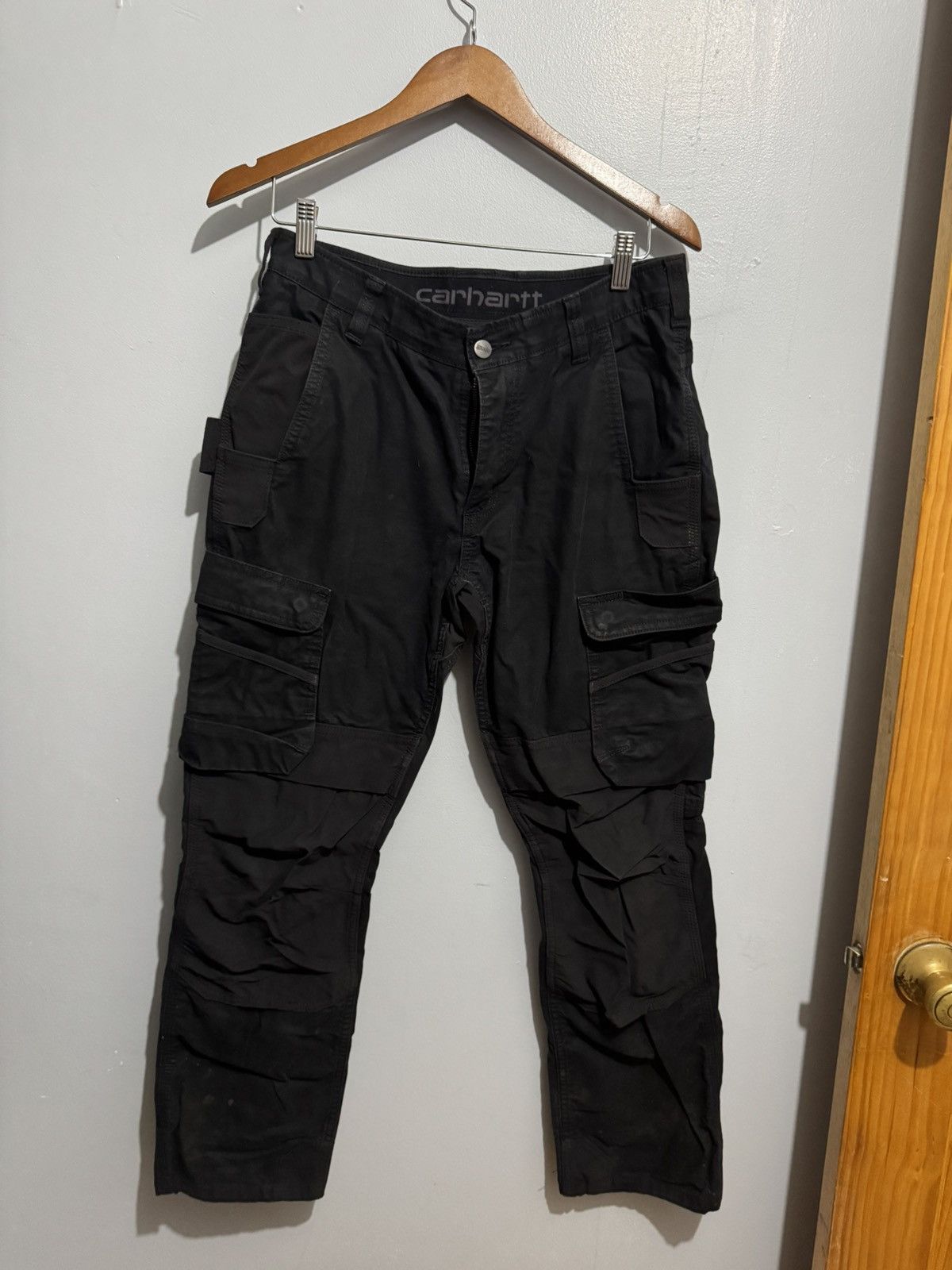 Carhartt STEEL RUGGED FLEX RELAXED FIT DOUBLE-FRONT CARGO WORK PANT Size US 31 - 1 Thumbnail