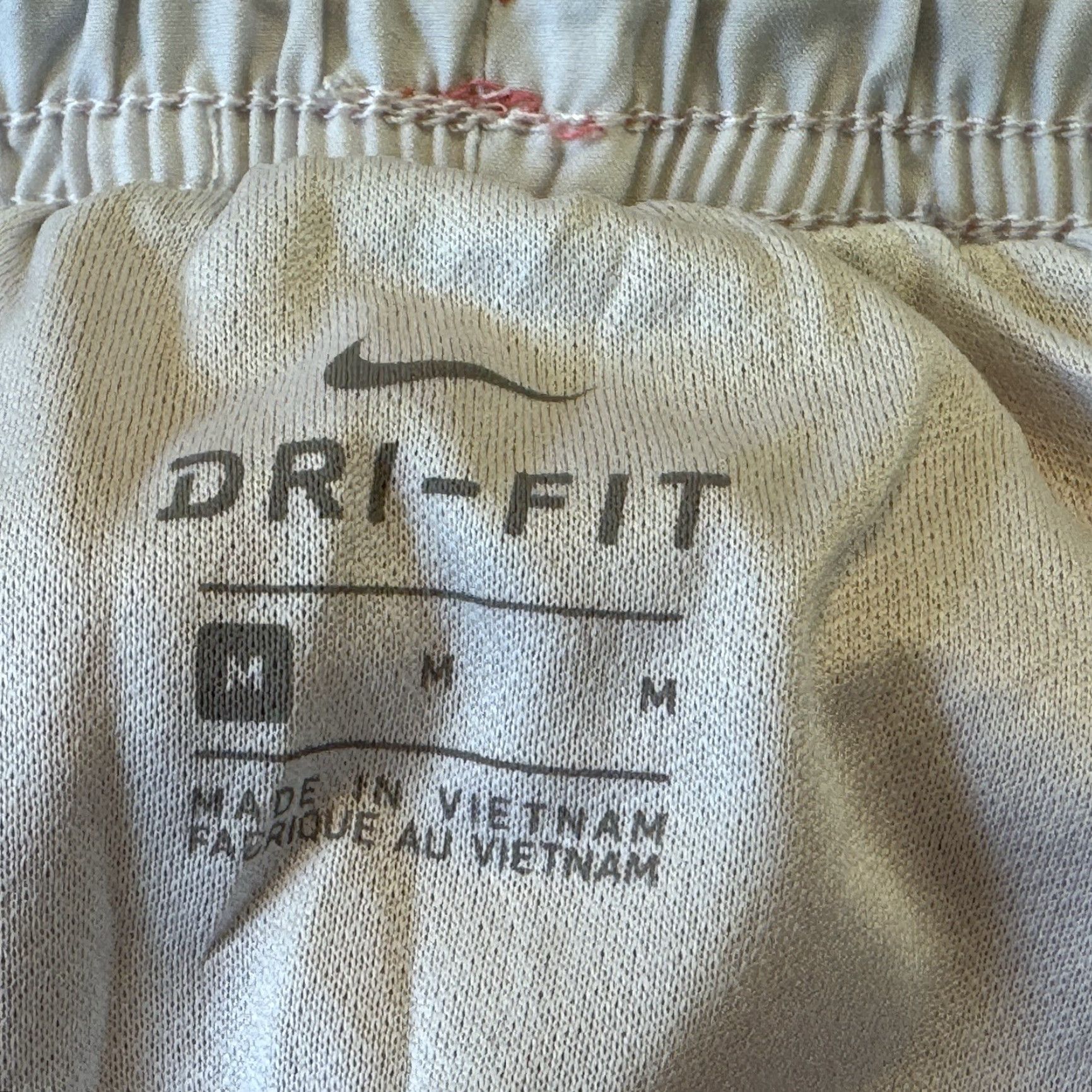Nike Nike Dri-Fit Athletic Running Shorts Womens Medium Orange Lined Drawstring Waist Briefs Size 32" / US 10 / IT 46 - 6 Thumbnail
