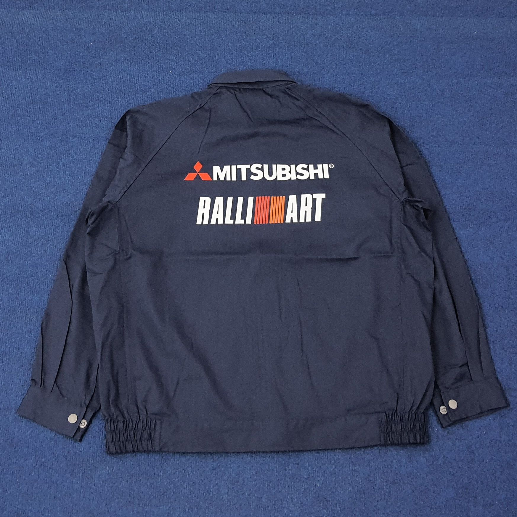 Japanese Brand Vintage RalliArt Mitsubishi Racing Motorsport Jacket C243N16 Size US L / EU 52-54 / 3 - 1 Thumbnail