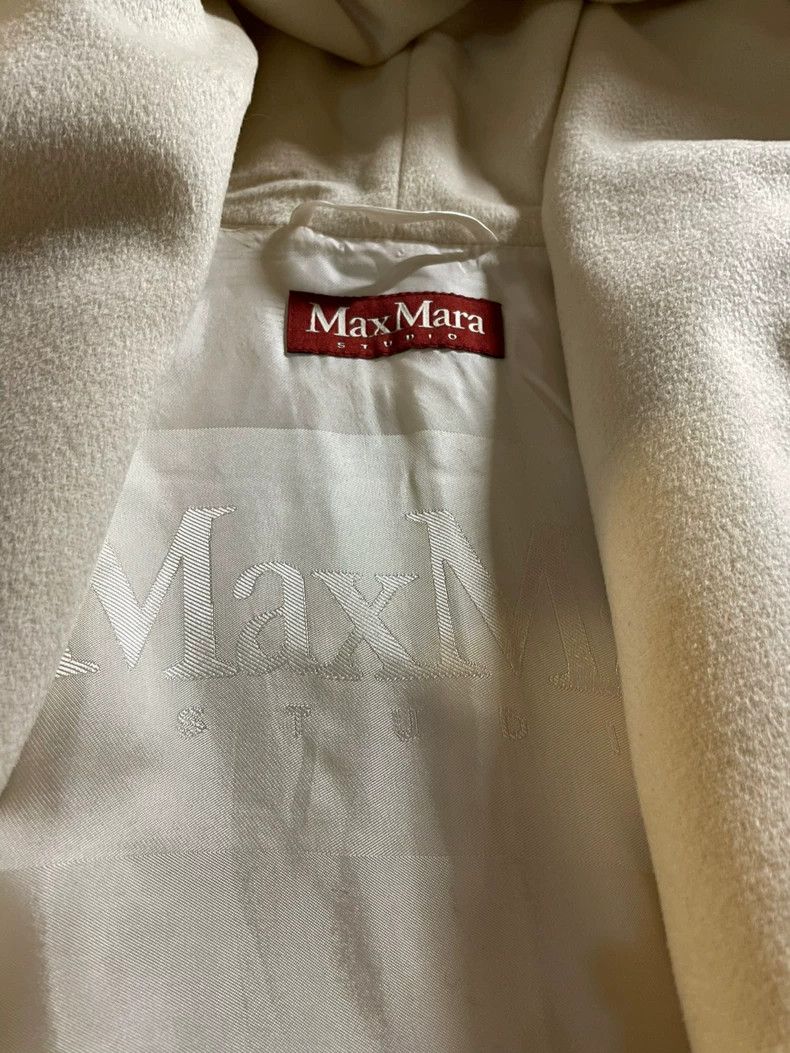 Max Mara Max Mara Snow White Coat Size S / US 4 / IT 40 - 5 Thumbnail