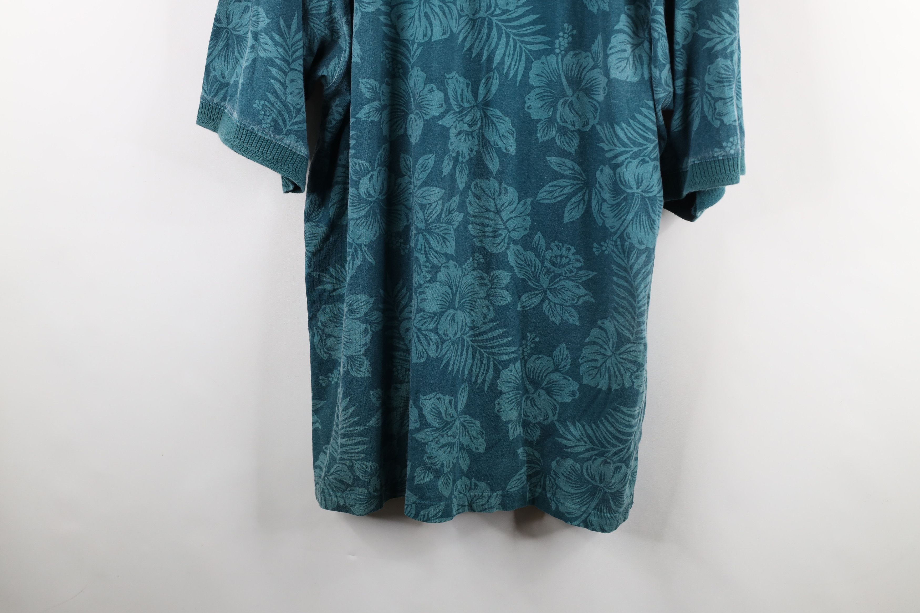 Tommy Bahama × Vintage Vintage 90s Tommy Bahama Luau Hawaiian Golf Polo Shirt Size US XL / EU 56 / 4 - 3 Thumbnail