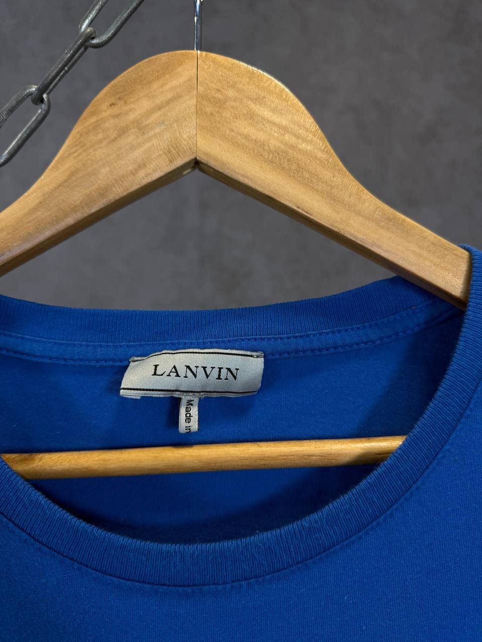 Lanvin Lanvin luxury designer logo tee Size US L / EU 52-54 / 3 - 4 Thumbnail
