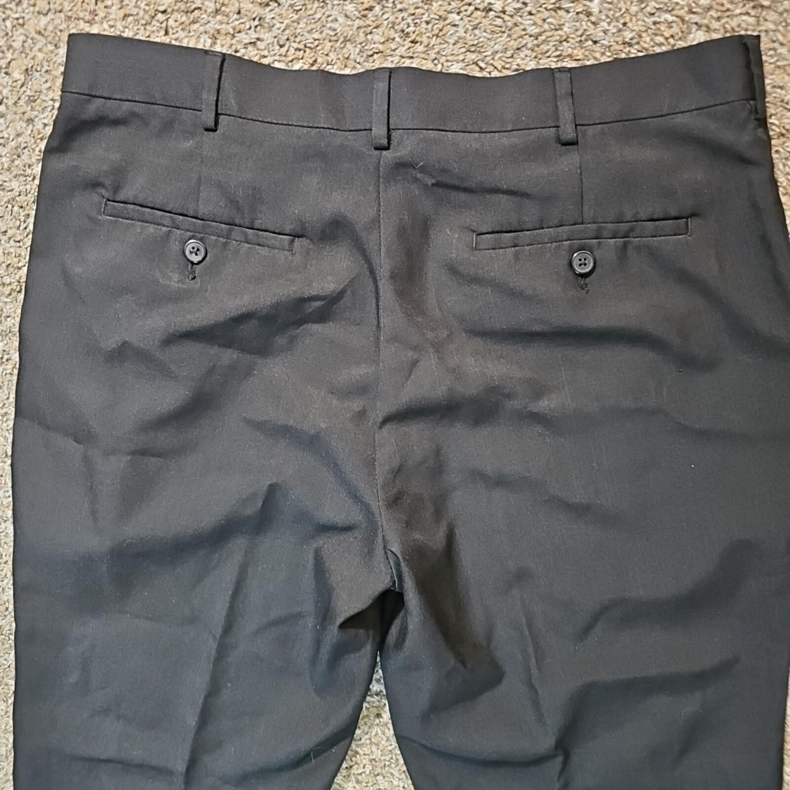 John Henry John Henry 36x32 Black Dress Pants Size US 36 / EU 52 - 5 Thumbnail
