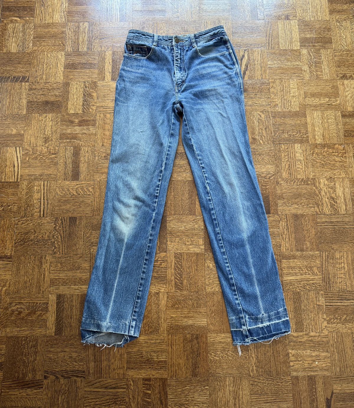 Vintage Vintage 80s Jordache Faded Denim Jeans Size US 28 / EU 44 - 1 Thumbnail