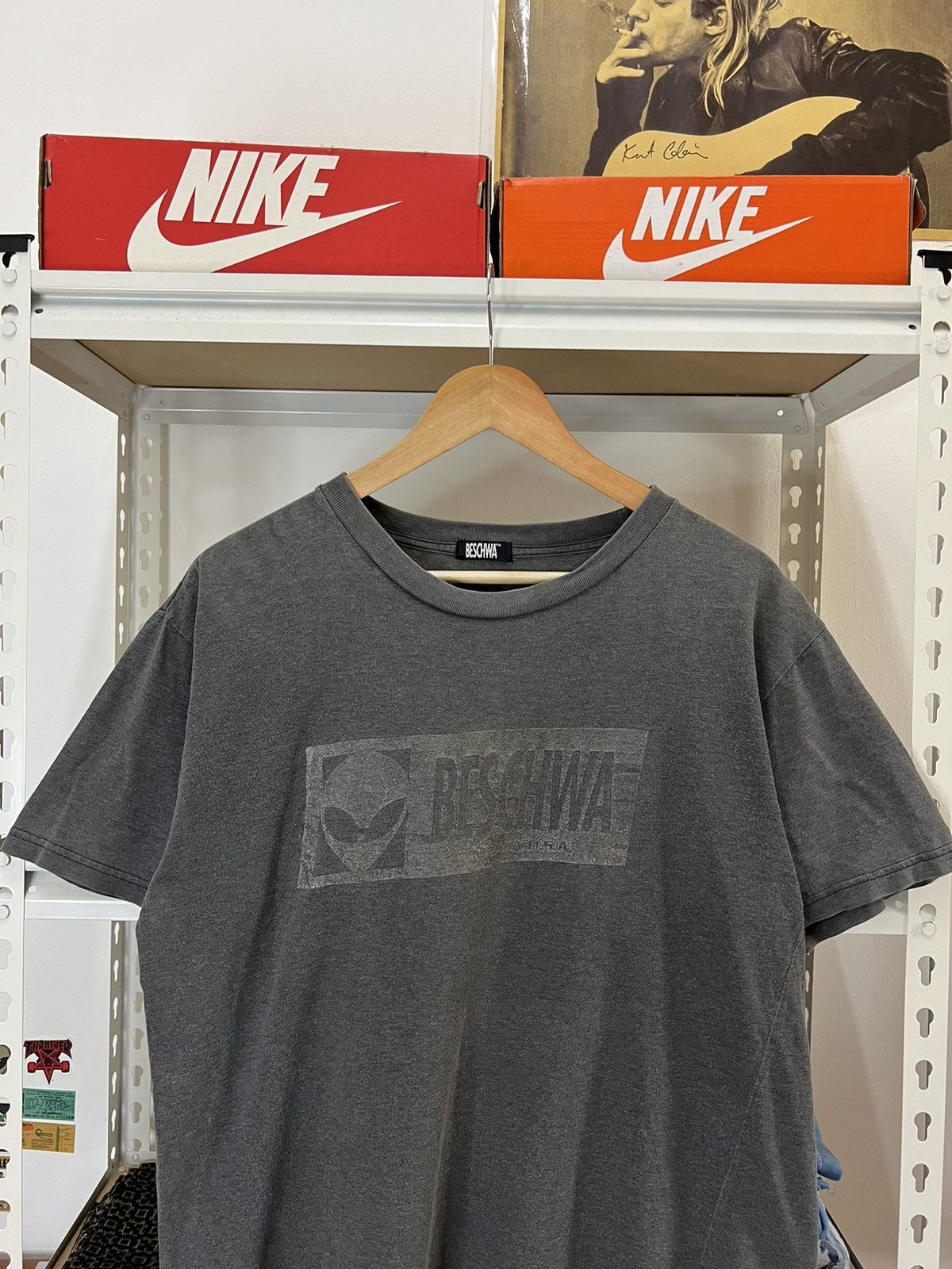 Alien Workshop Vintage 90s Sun faded Beschwa Skateboard Alien Workshop Tee Size US M / EU 48-50 / 2 - 7 Thumbnail